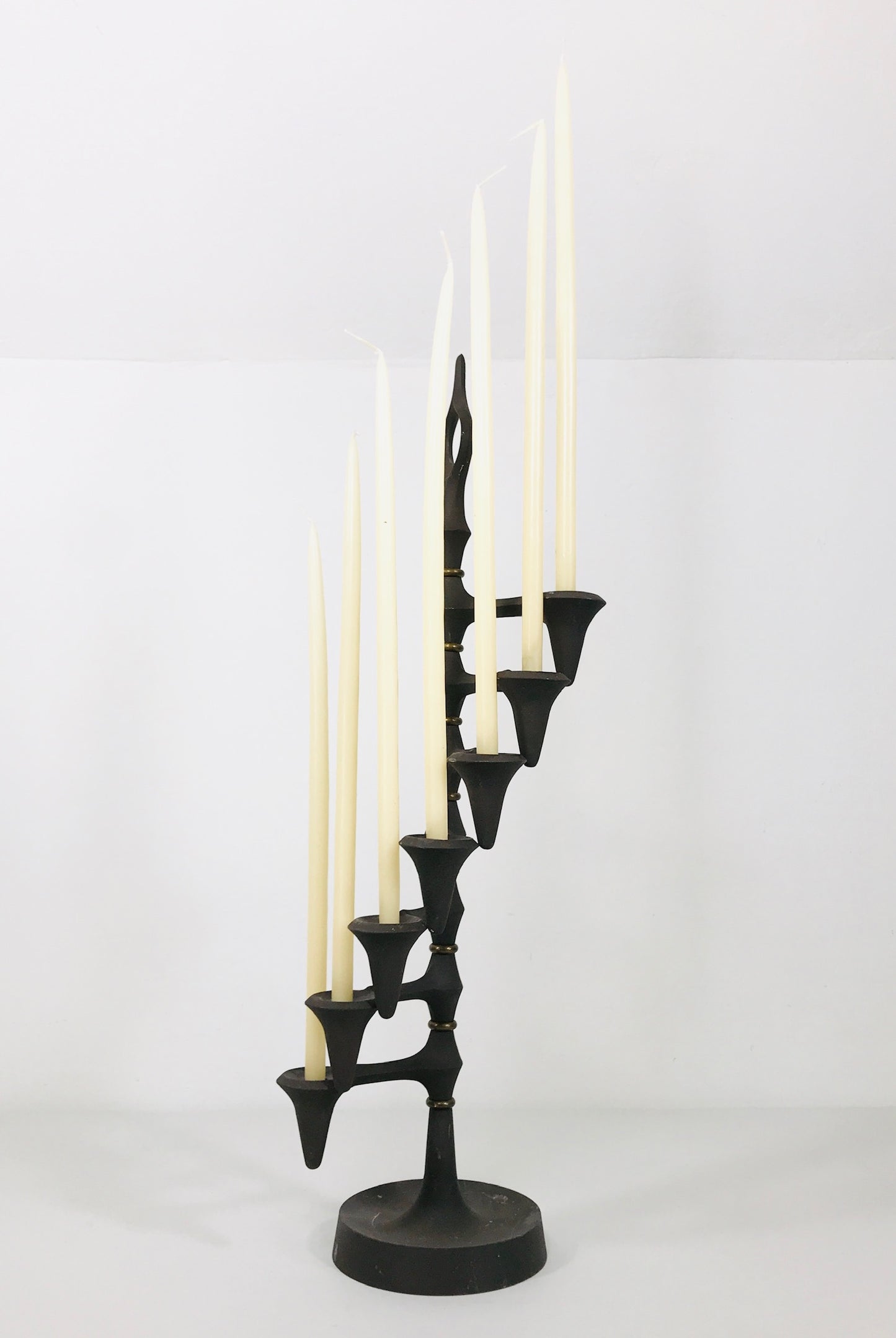 Dansk Designs Quistgaard Iron Candle Tree Candelabra Danish Modern Brutalist
