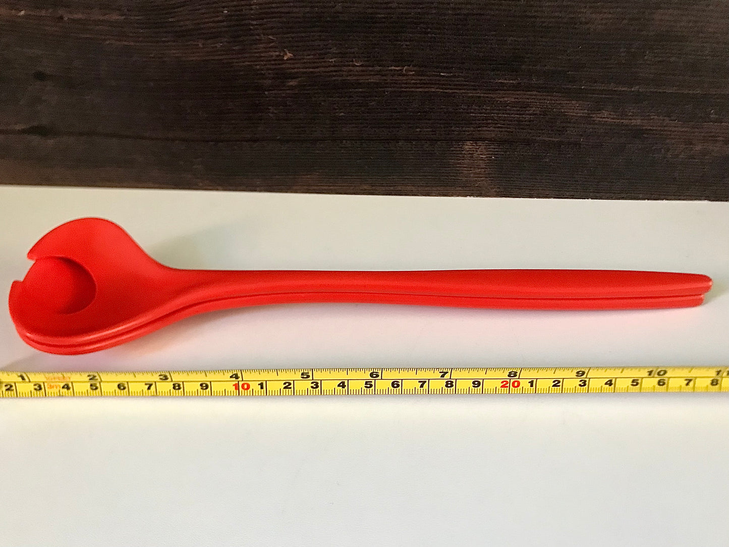Vintage Danish Rosti Mepal Red Melamine Salad Servers 1970s 1980s
