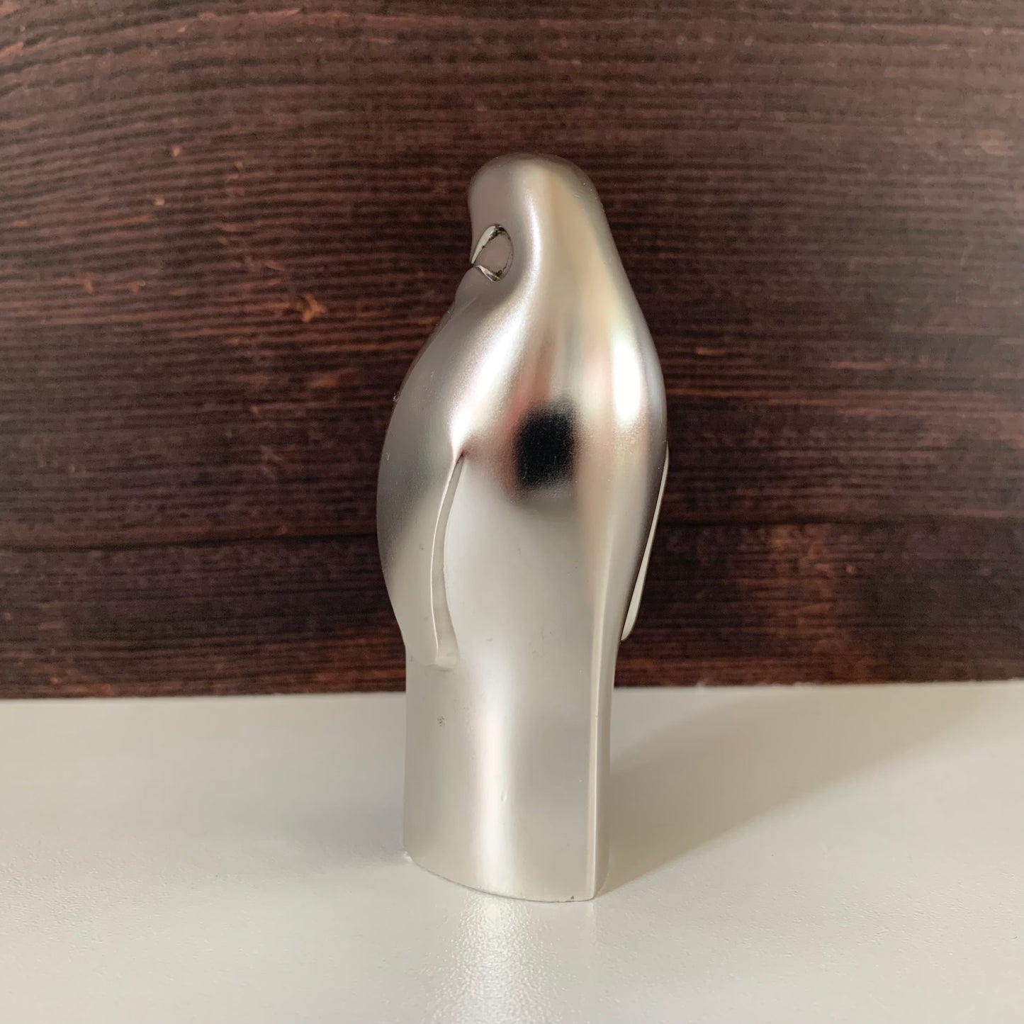 Dansk Designs Silver Penguin Paperweight Danish Swedish Home Office Work Gift Present