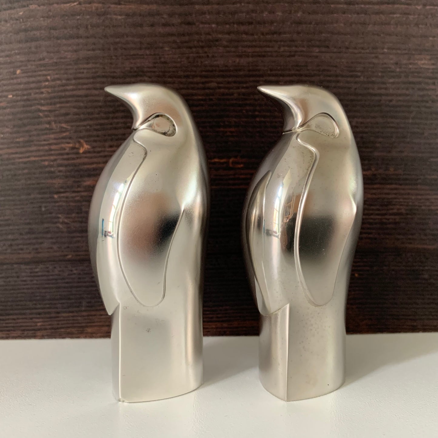 Dansk Designs Silver Penguin Paperweight Danish Swedish Home Office Work Gift Present R