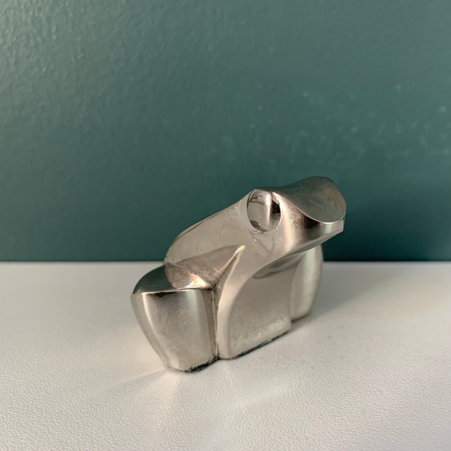 Dansk Silver Frog Paperweight Danish Designs Gifts Presents