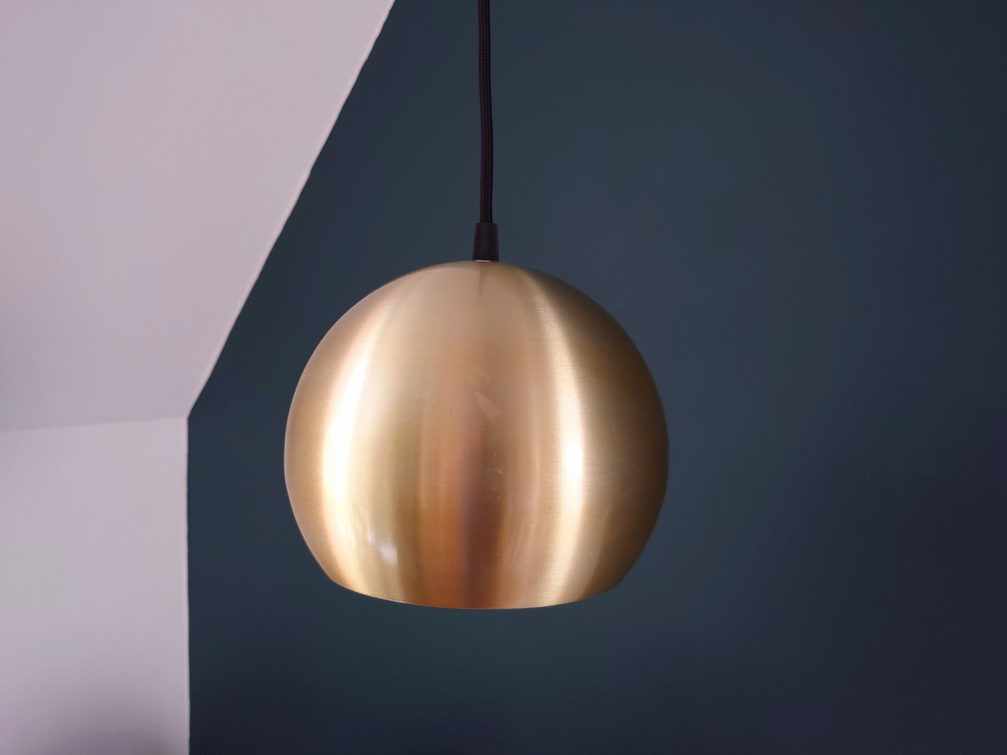 Frandsen Ball Gold Danish Pendant Lamp Retro Ceiling Light Scandinavian b