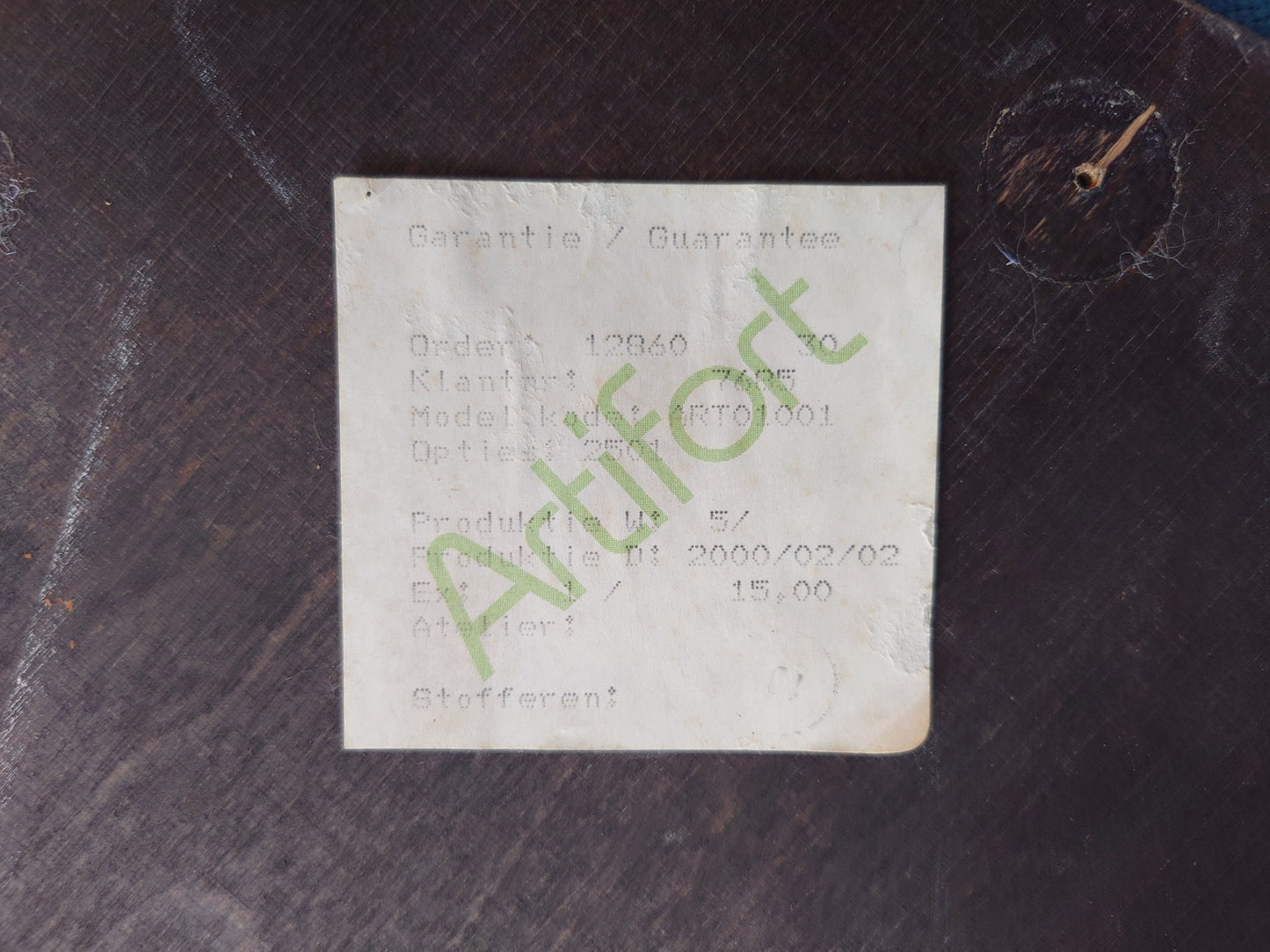 Vintage Pierre Paulin for Artifort Blue Mushroom Chair
