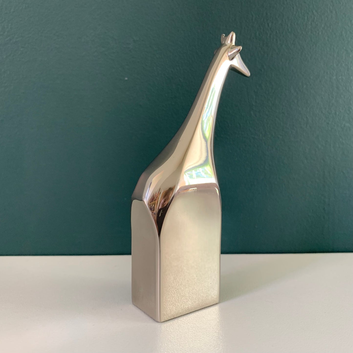 Dansk Silver Giraffe Paperweight Danish Designs Gifts Presents