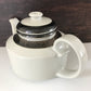 Vintage Arabia Finland Karelia Ceramic Teapot Creamer 1970s Mid Century Pottery