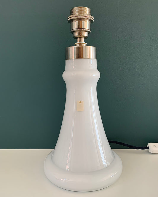 Holmegaard Royal Copenhagen Park Opal White Glass Table Lamp Danish Light Vintage Scandinavian Lighting