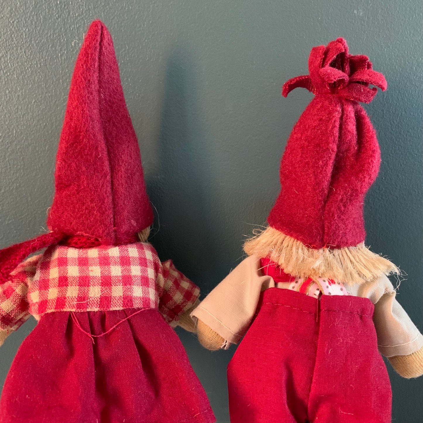 Vintage Traditional Danish Christmas Elves Decorations