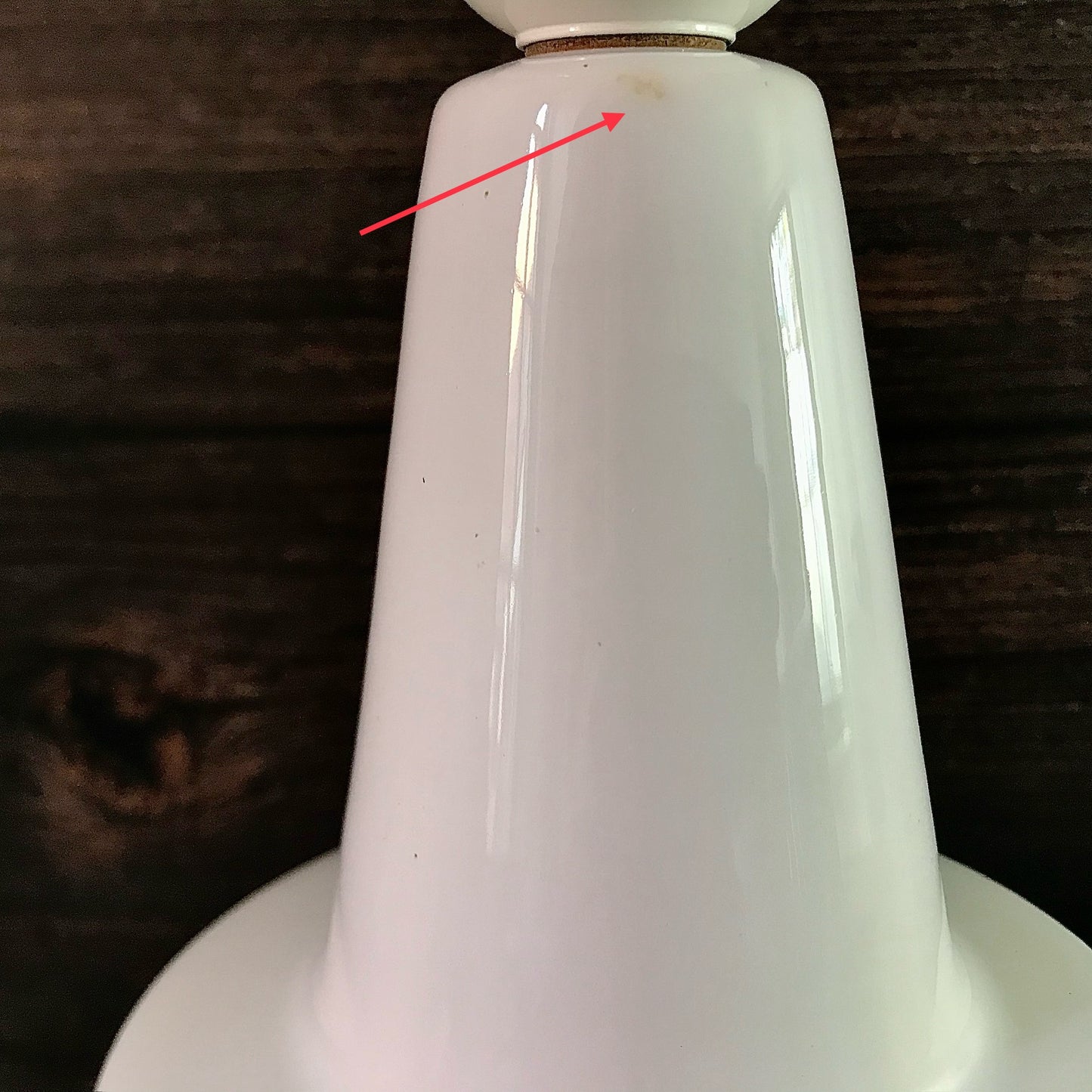 Soholm White Danish Ceramic Table Lamp Scandinavian 1203-2