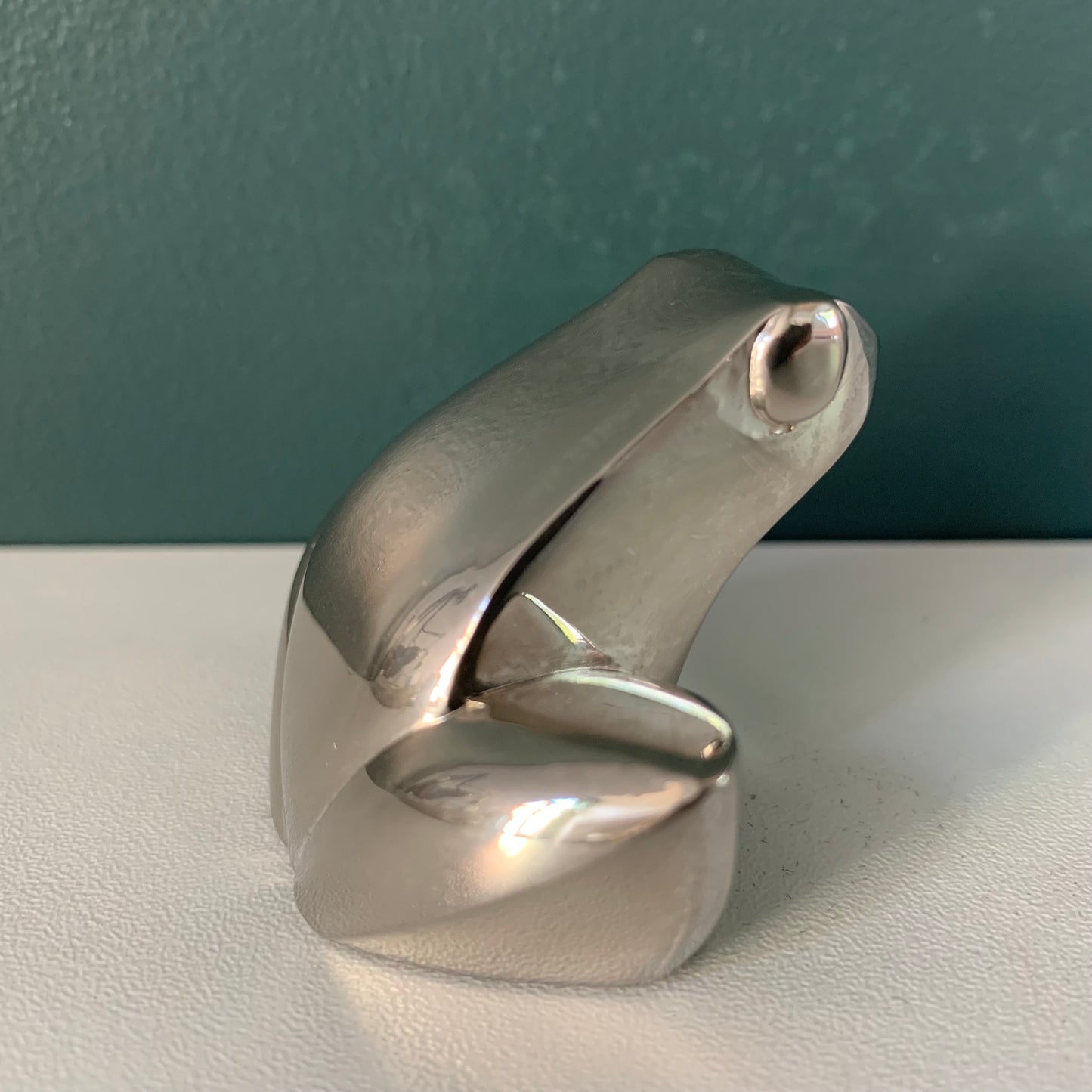 Dansk Silver Frog Paperweight Danish Designs Gifts Presents
