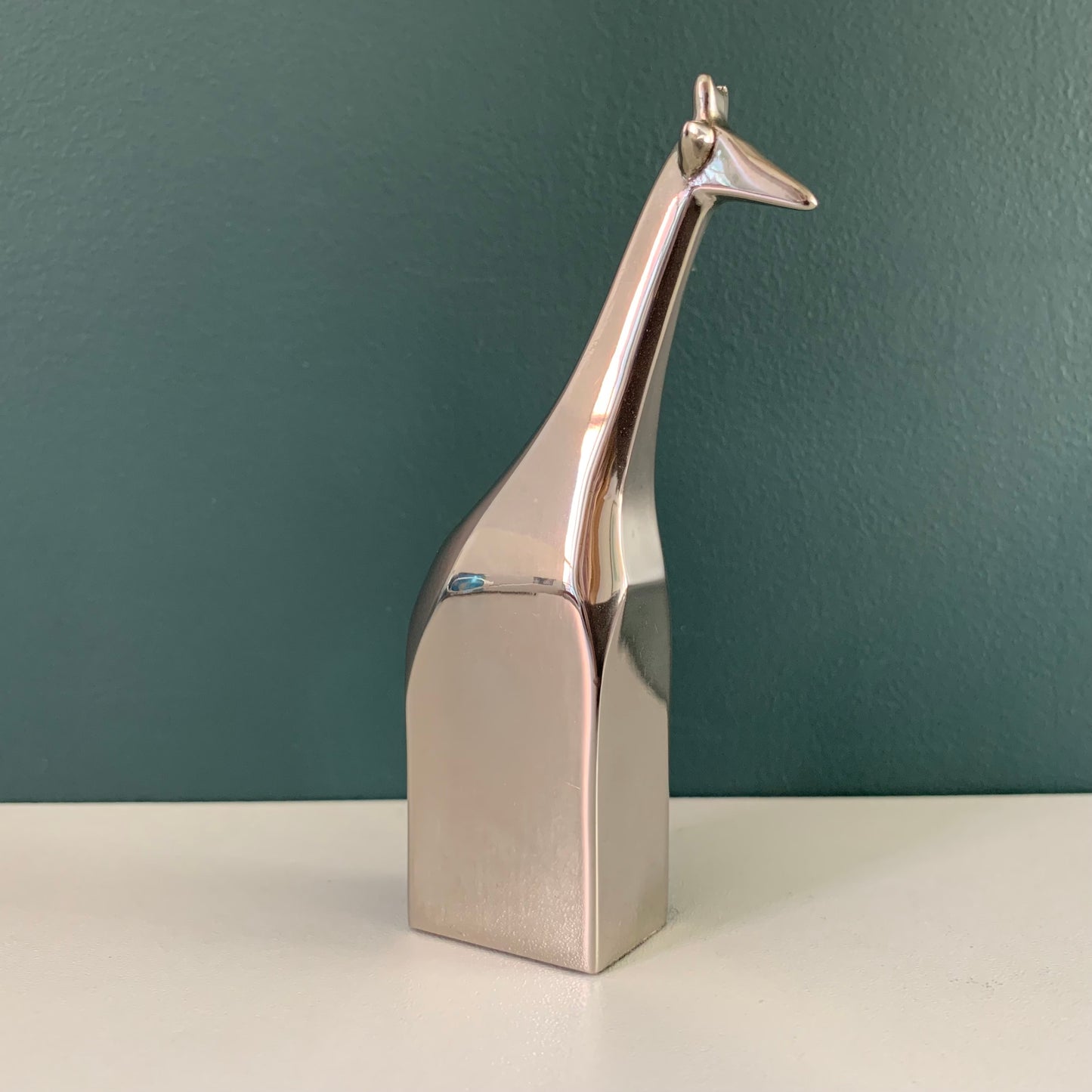 Dansk Silver Giraffe Paperweight Danish Designs Gifts Presents