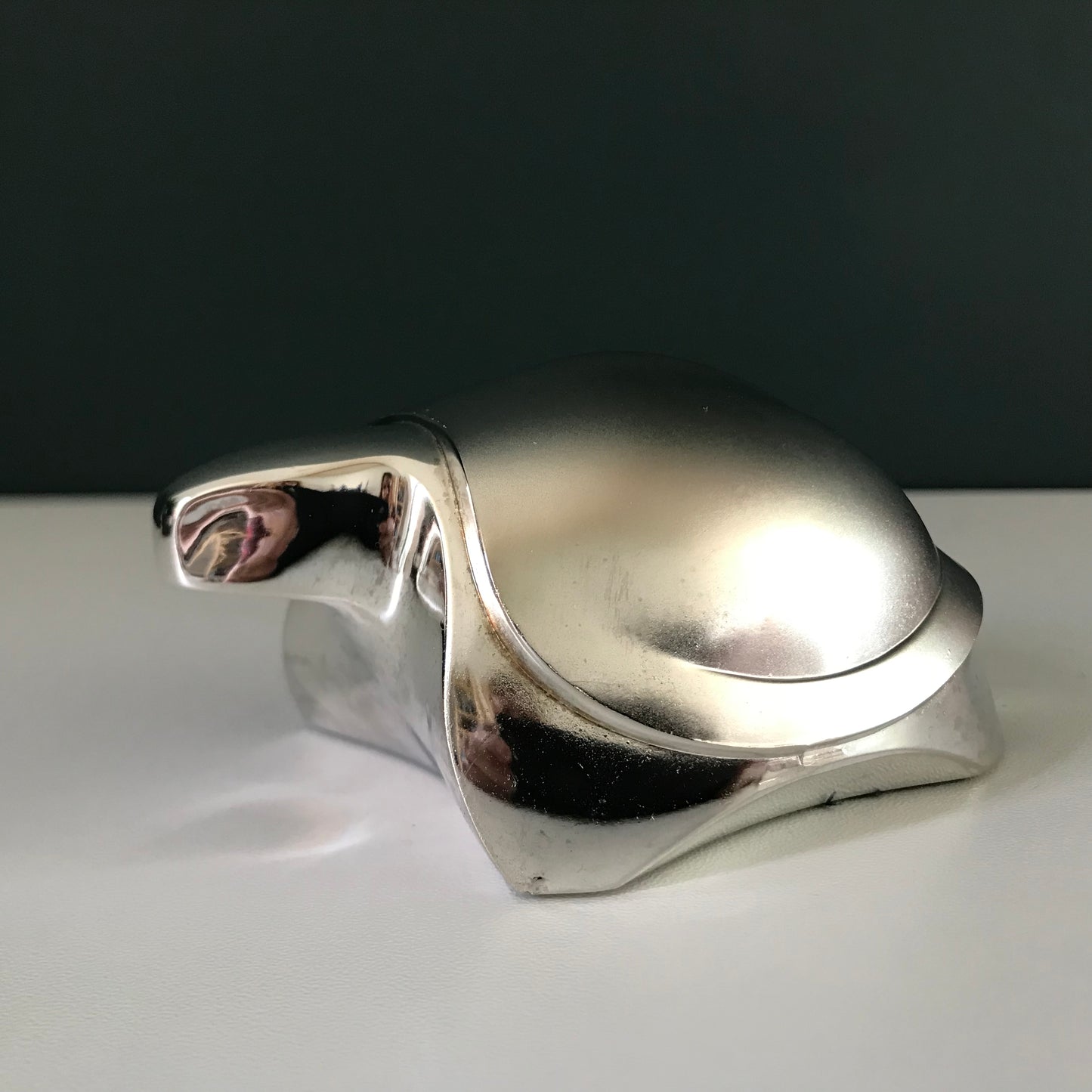 Dansk Designs Boxed Silver Turtle Tortoise Paperweight Vintage Danish Retro Scandinavian Animal Lovers Gifts Present