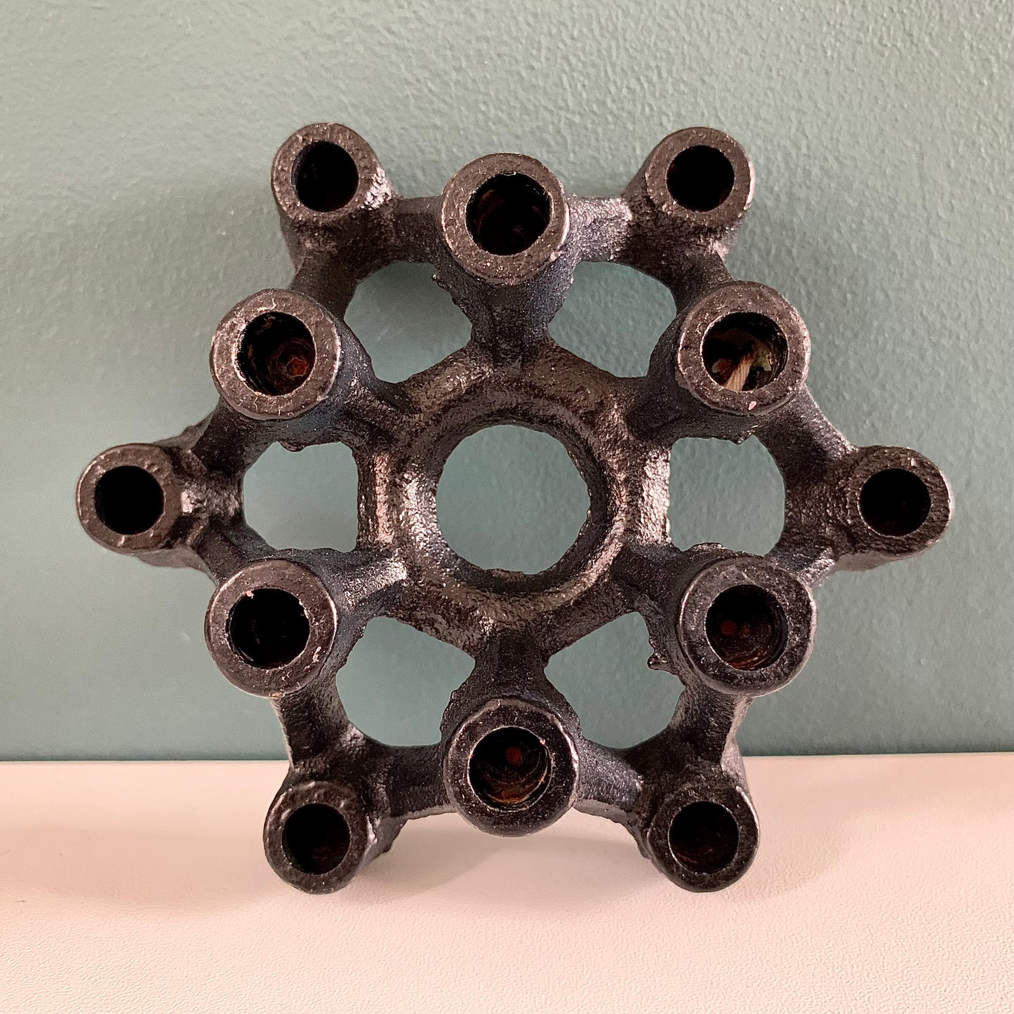 Danish Atom Spider Iron Candle Holder Designs Modern Brutalist