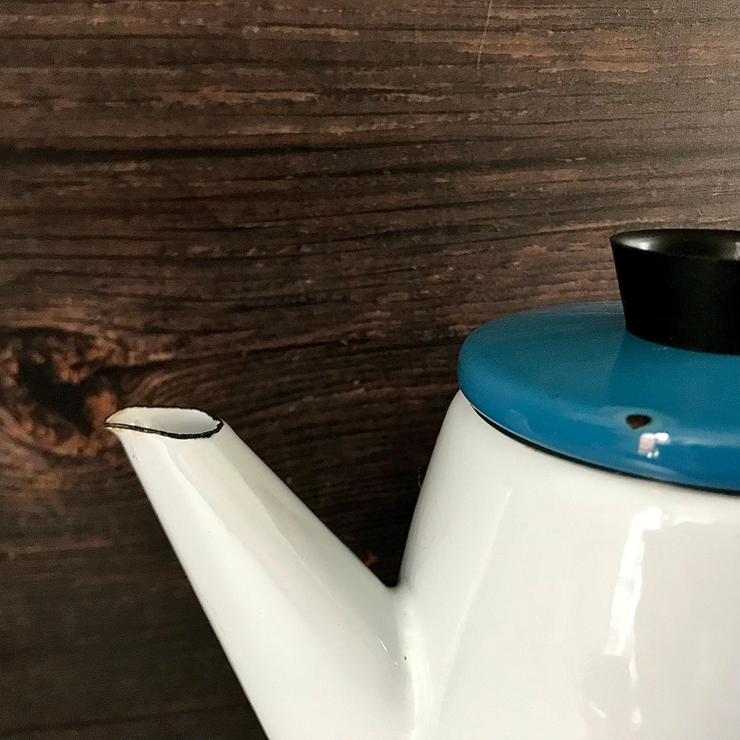 Cathrine Holm Blue Lotus Tea Coffee Pot 1960s Norwegian Scandinavian Scandi Style Design