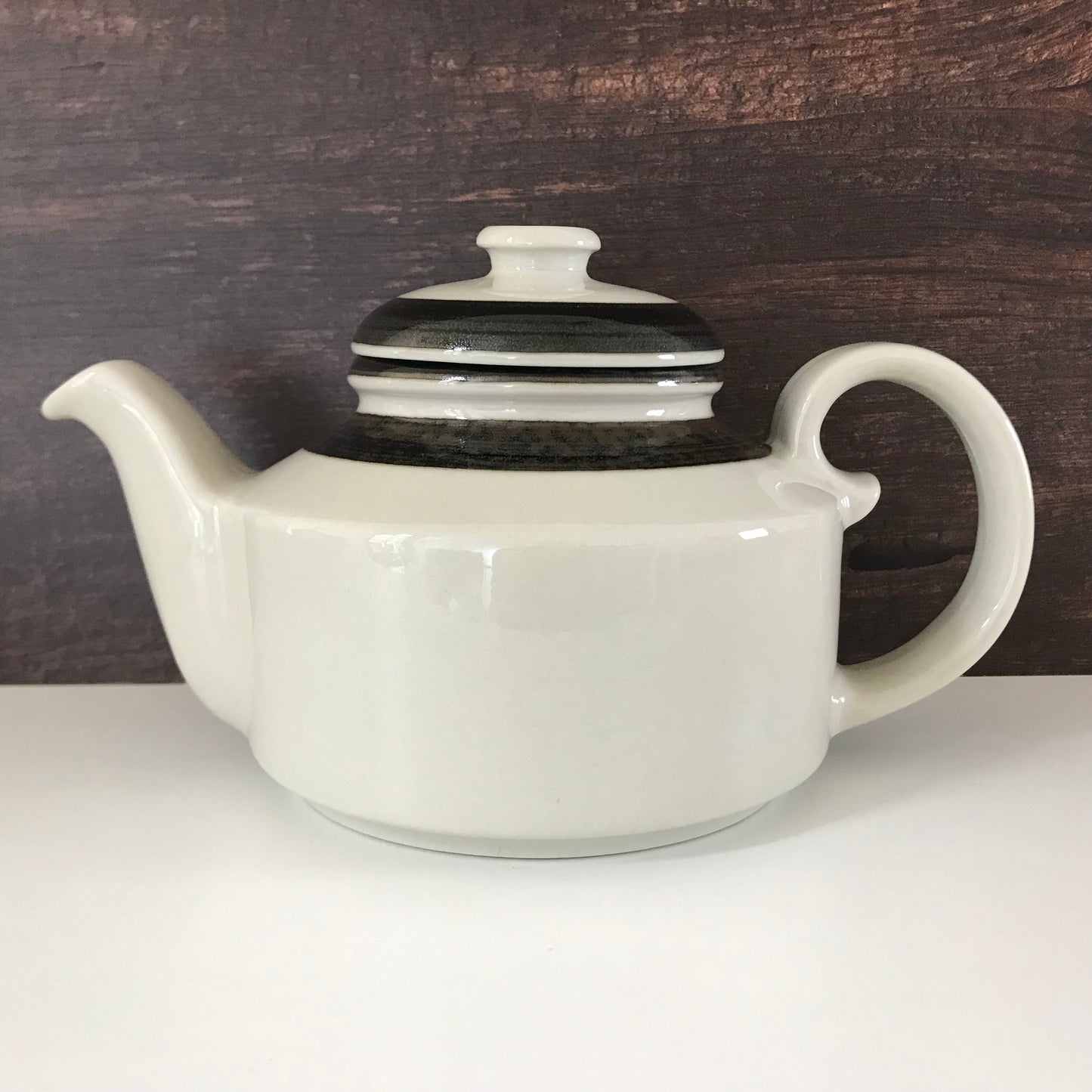 Vintage Arabia Finland Karelia Ceramic Teapot Creamer 1970s Mid Century Pottery