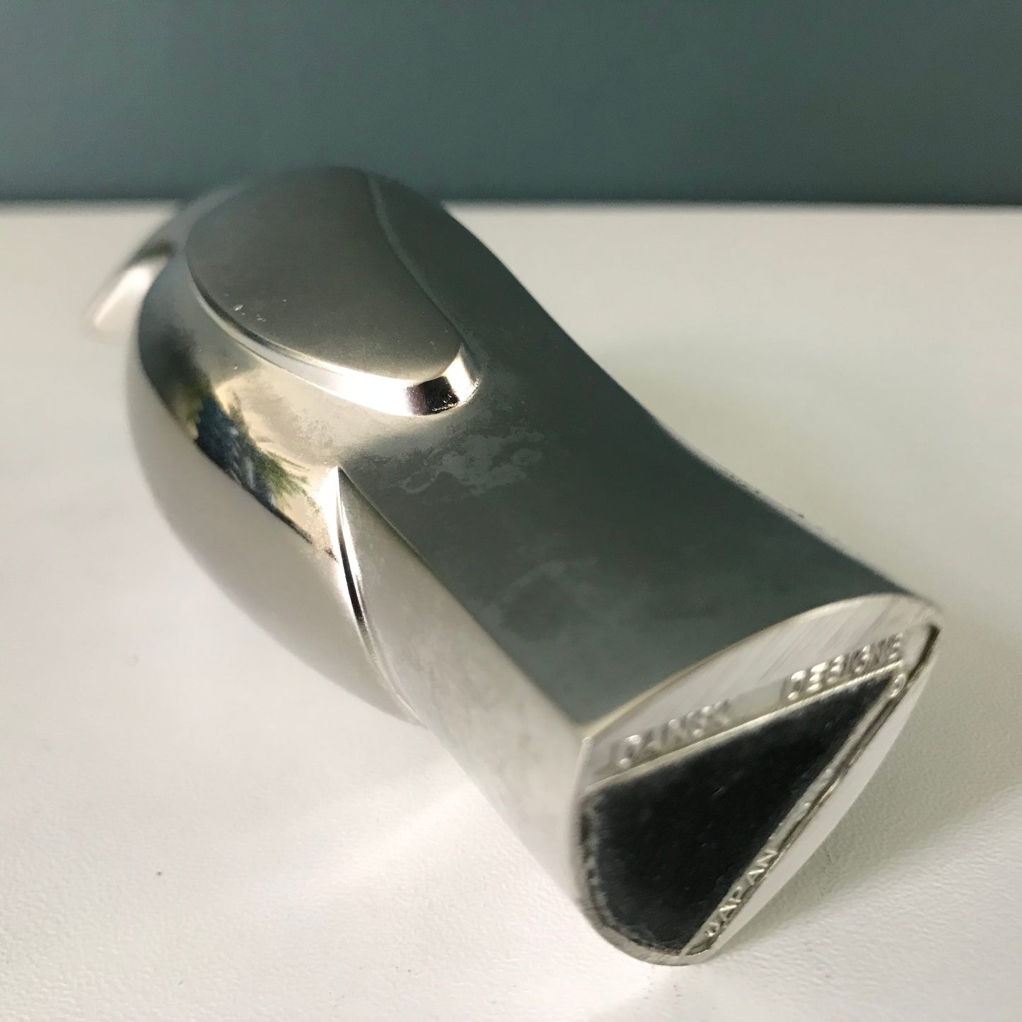 Boxed Dansk Designs Silver Penguin Paperweight Swedish Home Office Work Gift Present