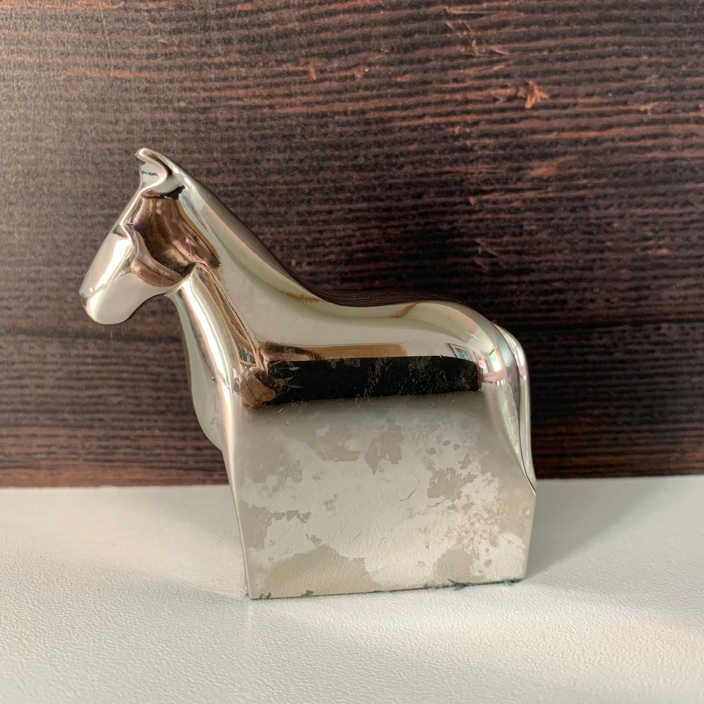 Vintage Dansk Silver Horse Paperweight Boxed Danish Designs Gifts