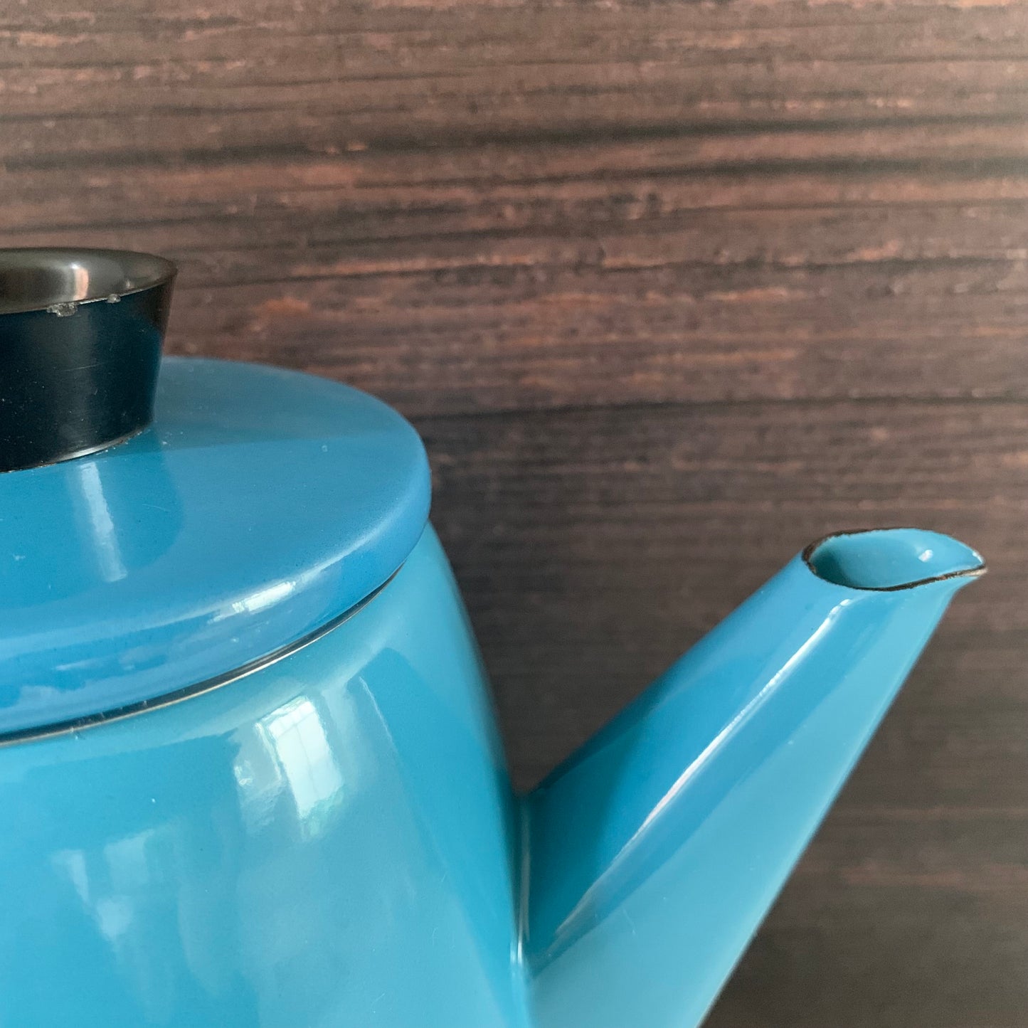 Cathrine Holm Blue Lotus Tea Coffee Pot 1960s Norwegian Scandinavian Scandi Style Design