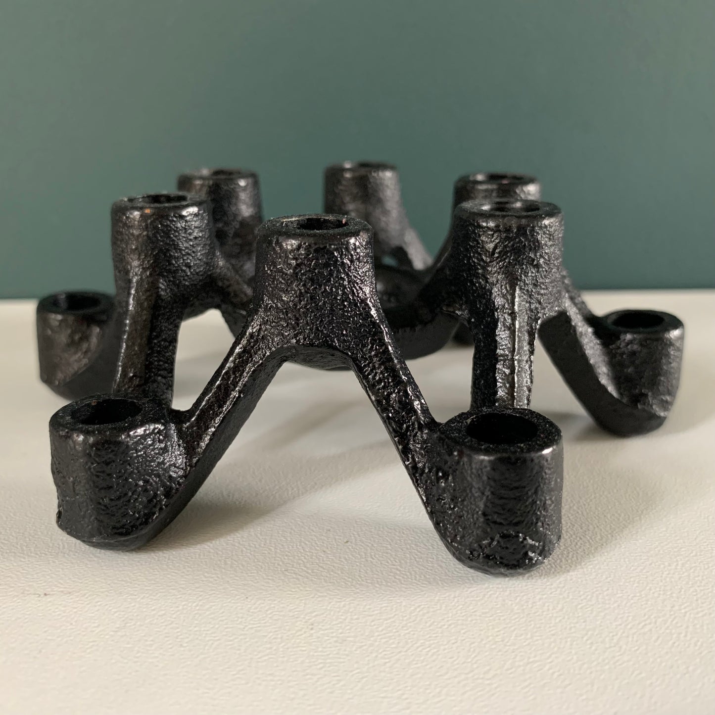 Danish Atom Spider Iron Candle Holder Designs Modern Brutalist