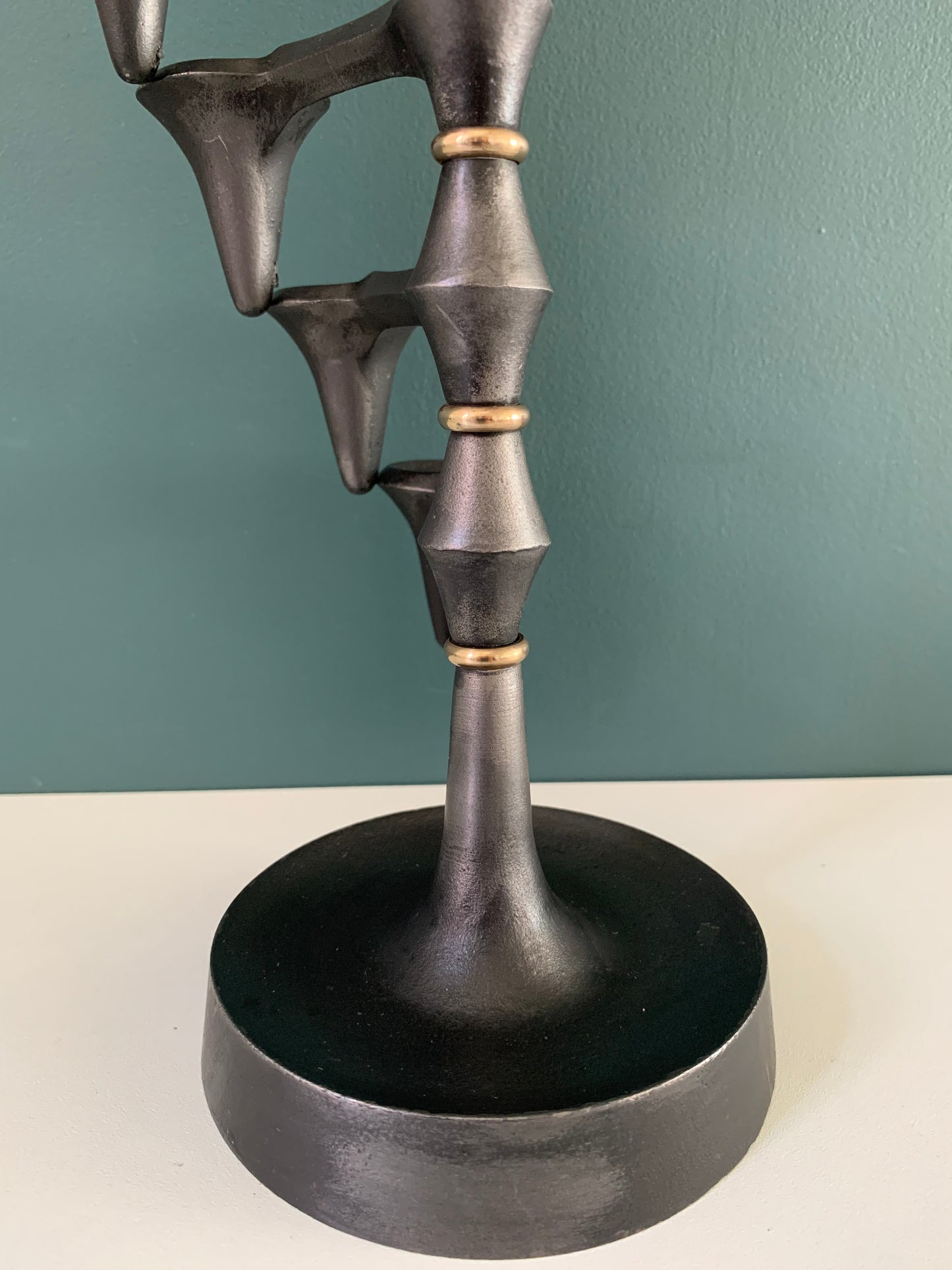 Dansk Designs Quistgaard Iron Candle Tree Candelabra Danish Modern Brutalist