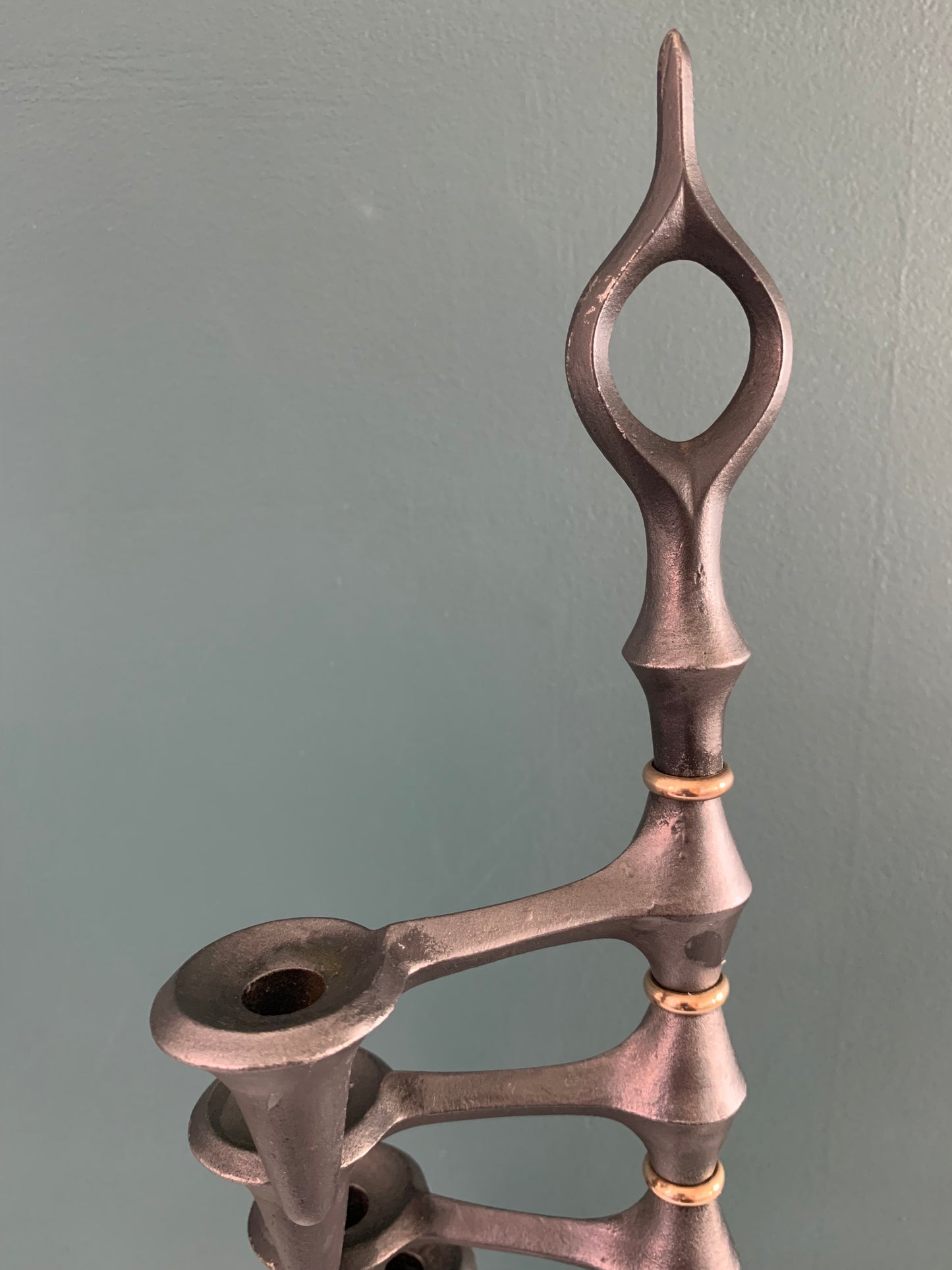 Dansk Designs Quistgaard Iron Candle Tree Candelabra Danish Modern Brutalist