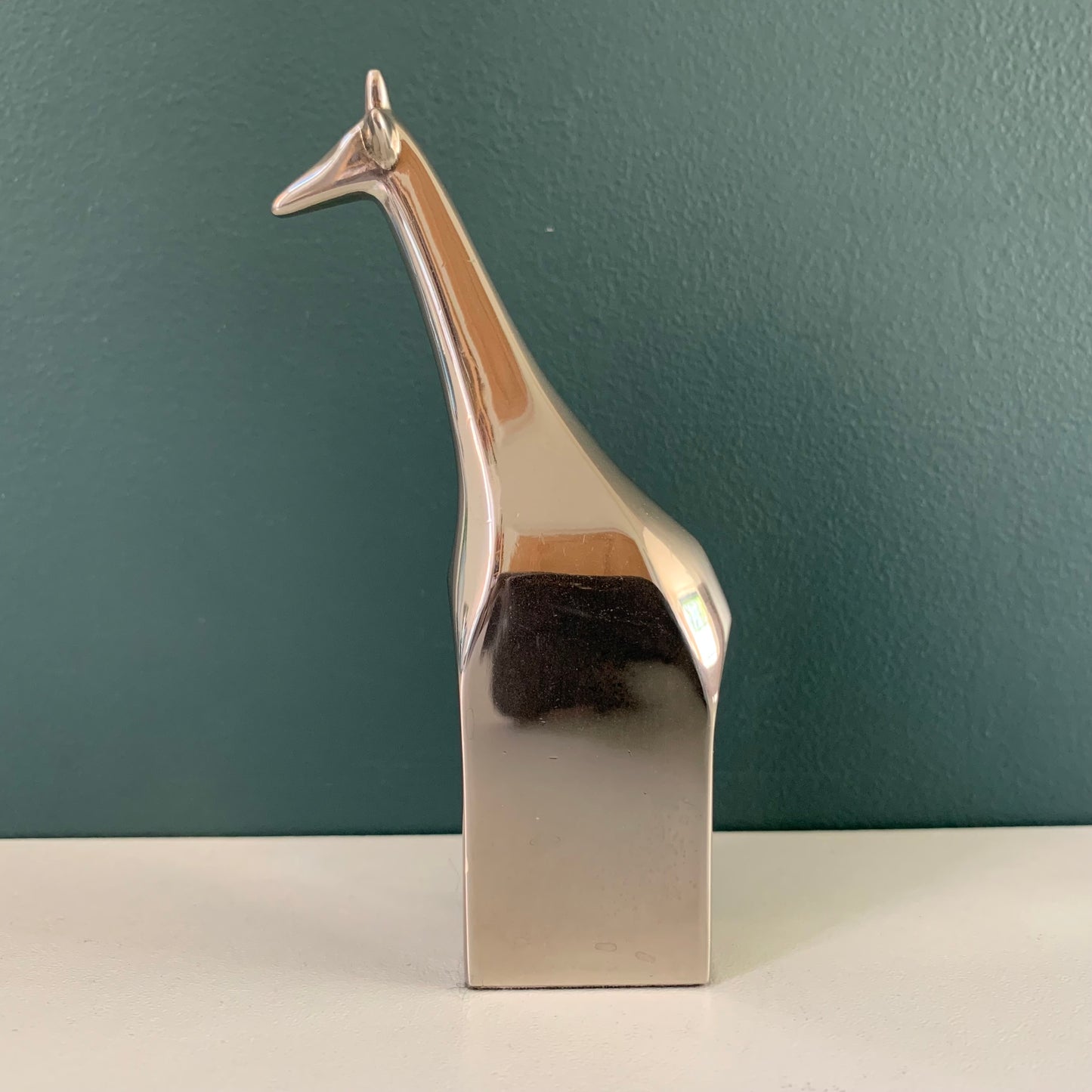 Dansk Silver Giraffe Paperweight Danish Designs Gifts Presents