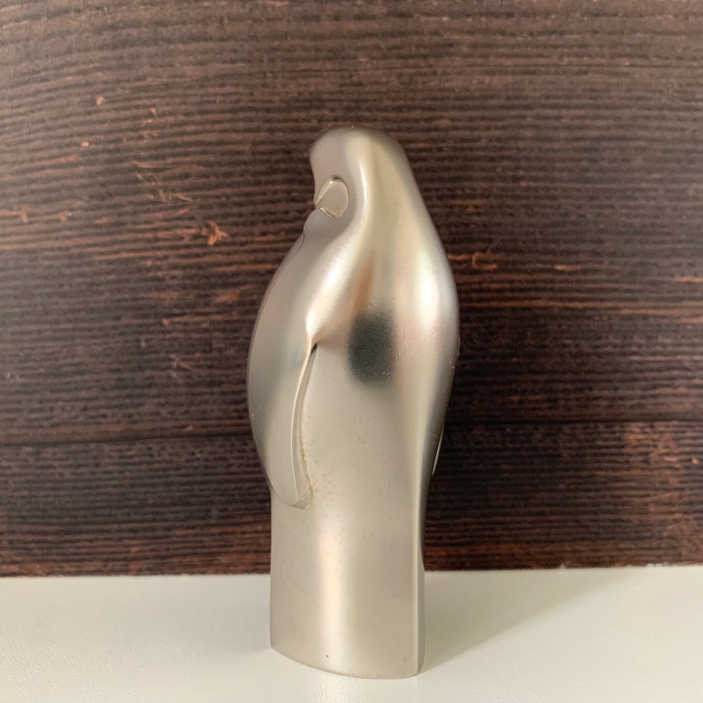 Dansk Designs Silver Penguin Paperweight Danish Swedish Home Office Work Gift Present R