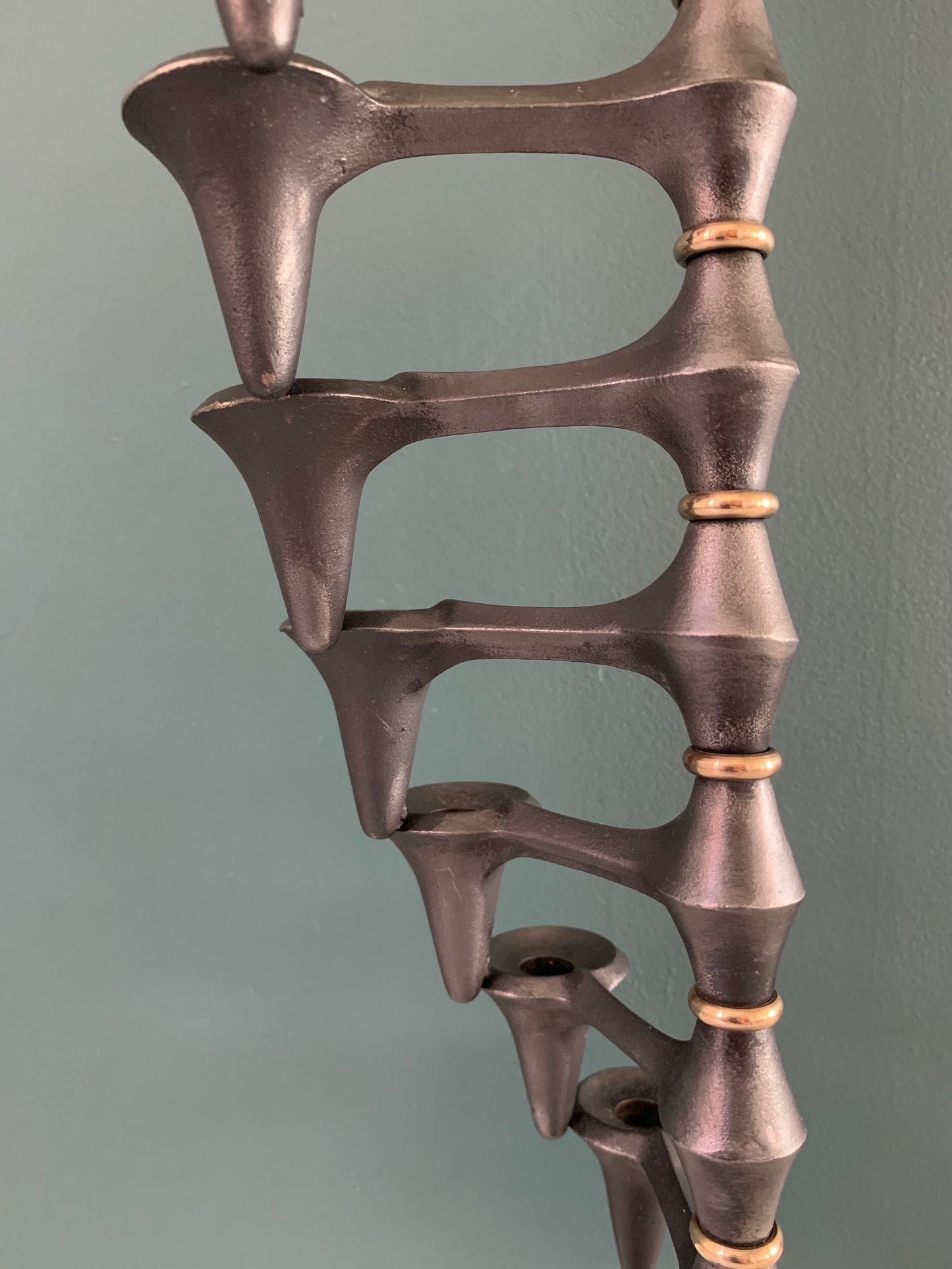 Dansk Designs Quistgaard Iron Candle Tree Candelabra Danish Modern Brutalist