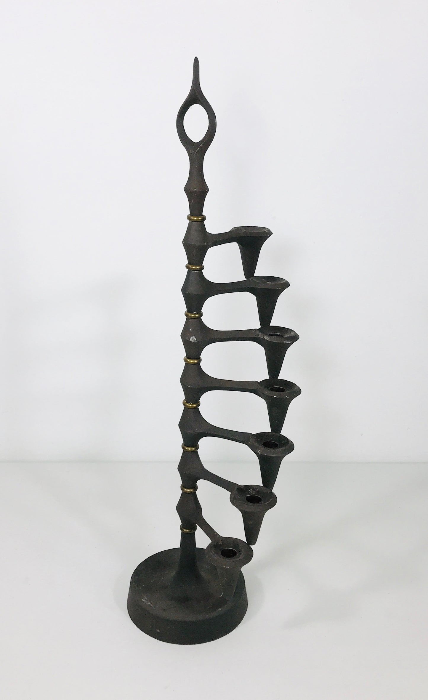 Dansk Designs Quistgaard Iron Candle Tree Candelabra Danish Modern Brutalist