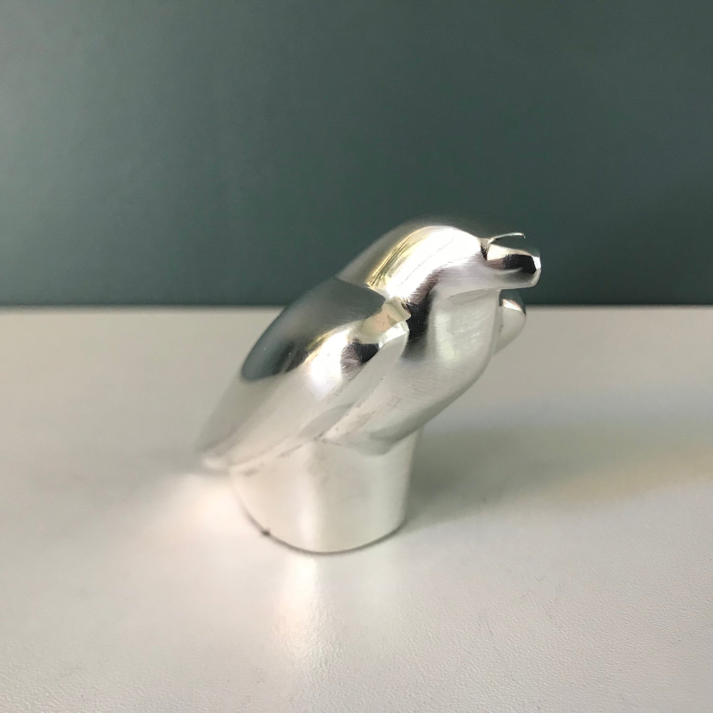 Boxed Dansk Designs Eagle Bird Paperweight Danish Swedish Falcon Presents