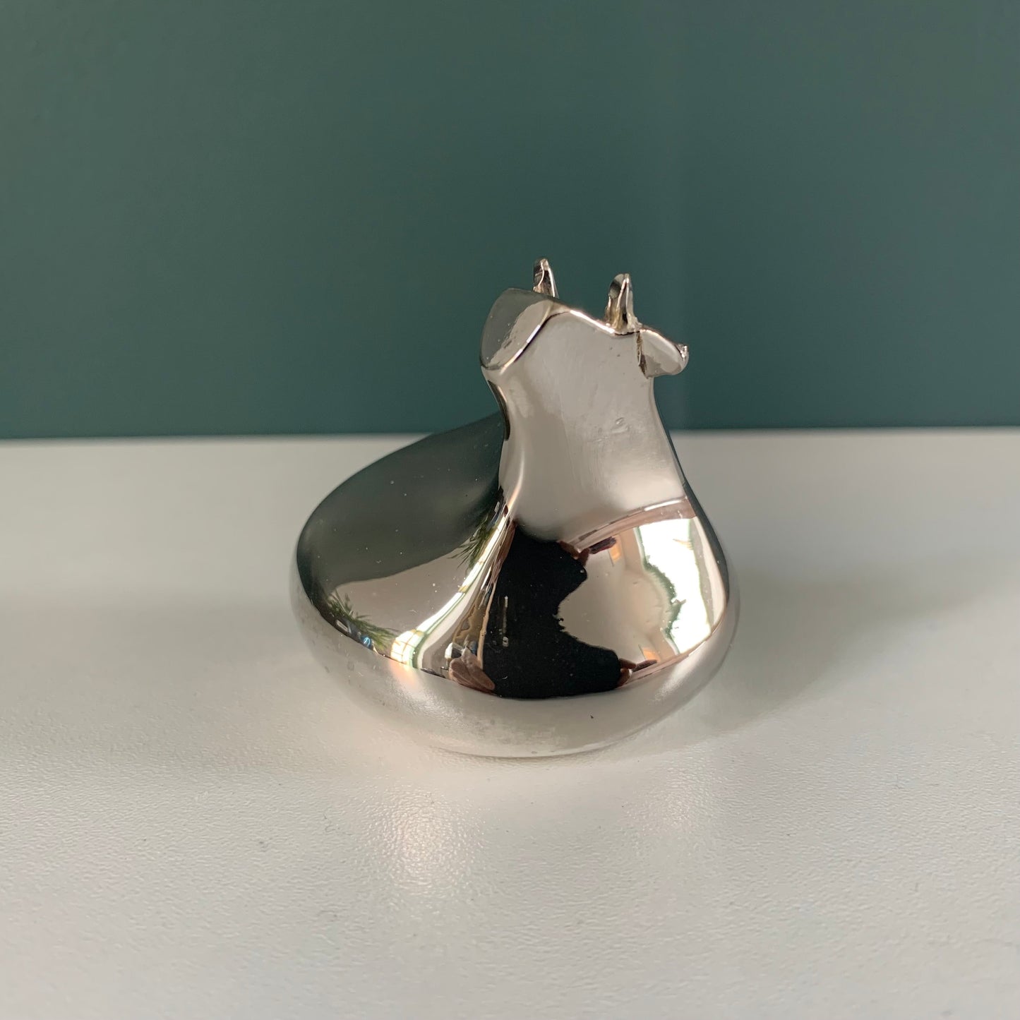 Dansk Designs Paperweights Cow Silver Danish Swedish Scandinavian Style Office Work Gifts Presents