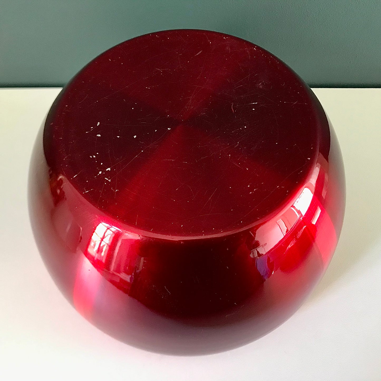 Daydream Australia Candy Apple Red Ice Bucket Kitsch 1960s Vintage Retro Barware Atomic Mens Fathers Gifts Presents