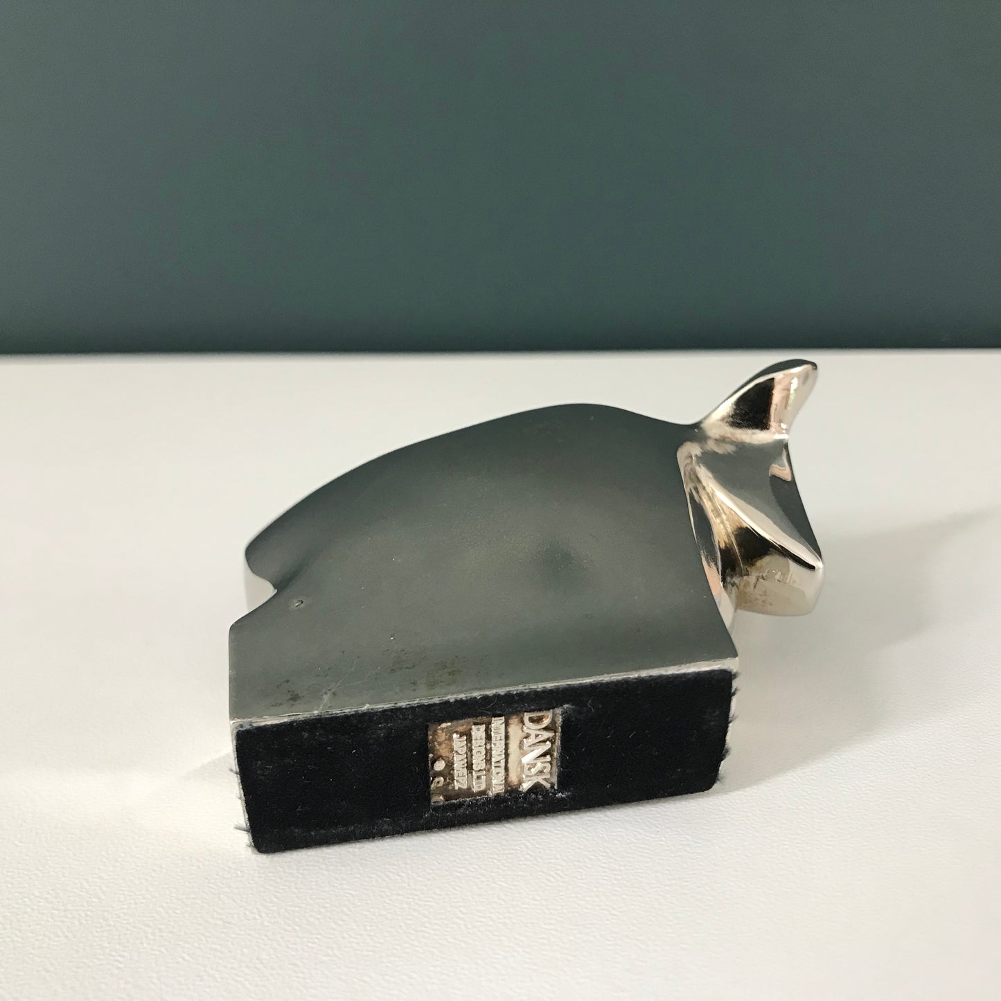 Dansk Designs Bull Paperweight Silver Danish Swedish Style Office Work Gifts Presents