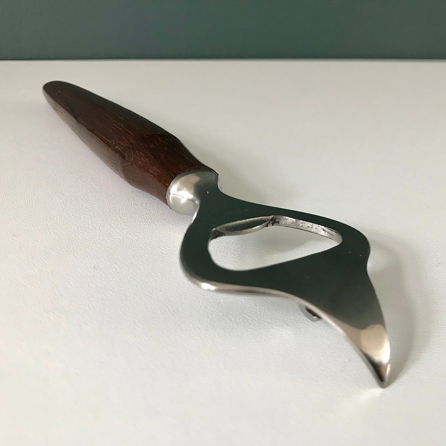 Raadvad Danish Teak Wood Bottle Opener Boxed 1970s Fathers Beer Lovers Presents Gifts