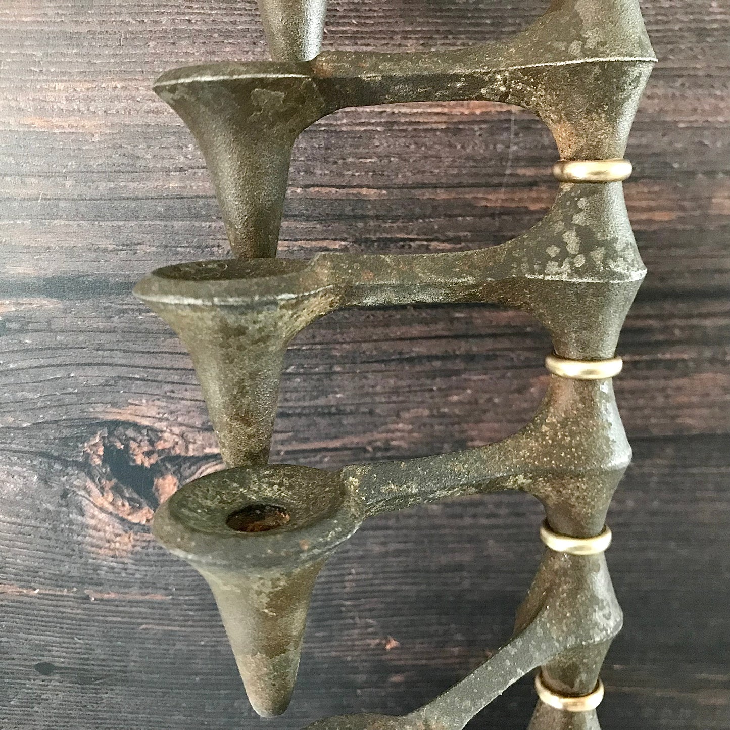 Dansk Designs Quistgaard Iron Candle Tree Candelabra Danish Modern 1950s Brutalist