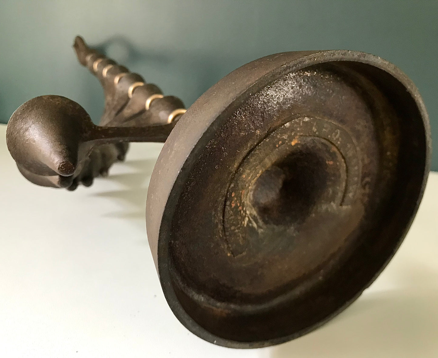 Dansk Designs Quistgaard Iron Candle Tree Candelabra Danish Modern 1950s Brutalist