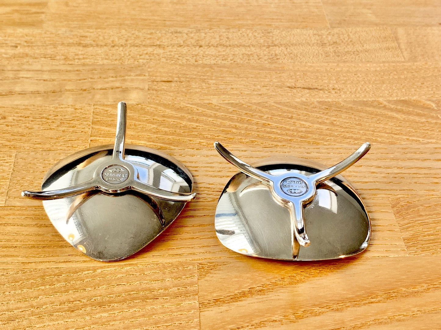 Cohr Atla Vintage Danish Silver Candle Holders Denmark 1950s