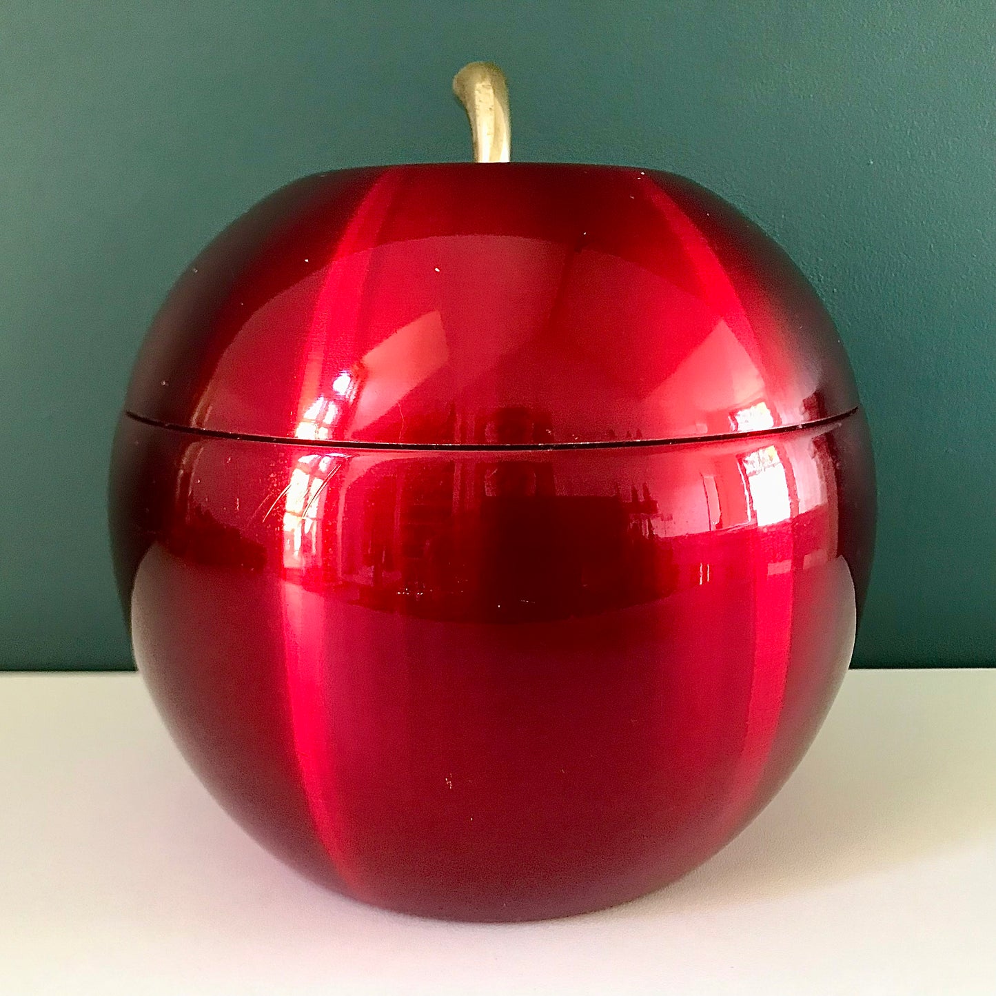 Daydream Australia Candy Apple Red Ice Bucket Kitsch 1960s Vintage Retro Barware Atomic Mens Fathers Gifts Presents