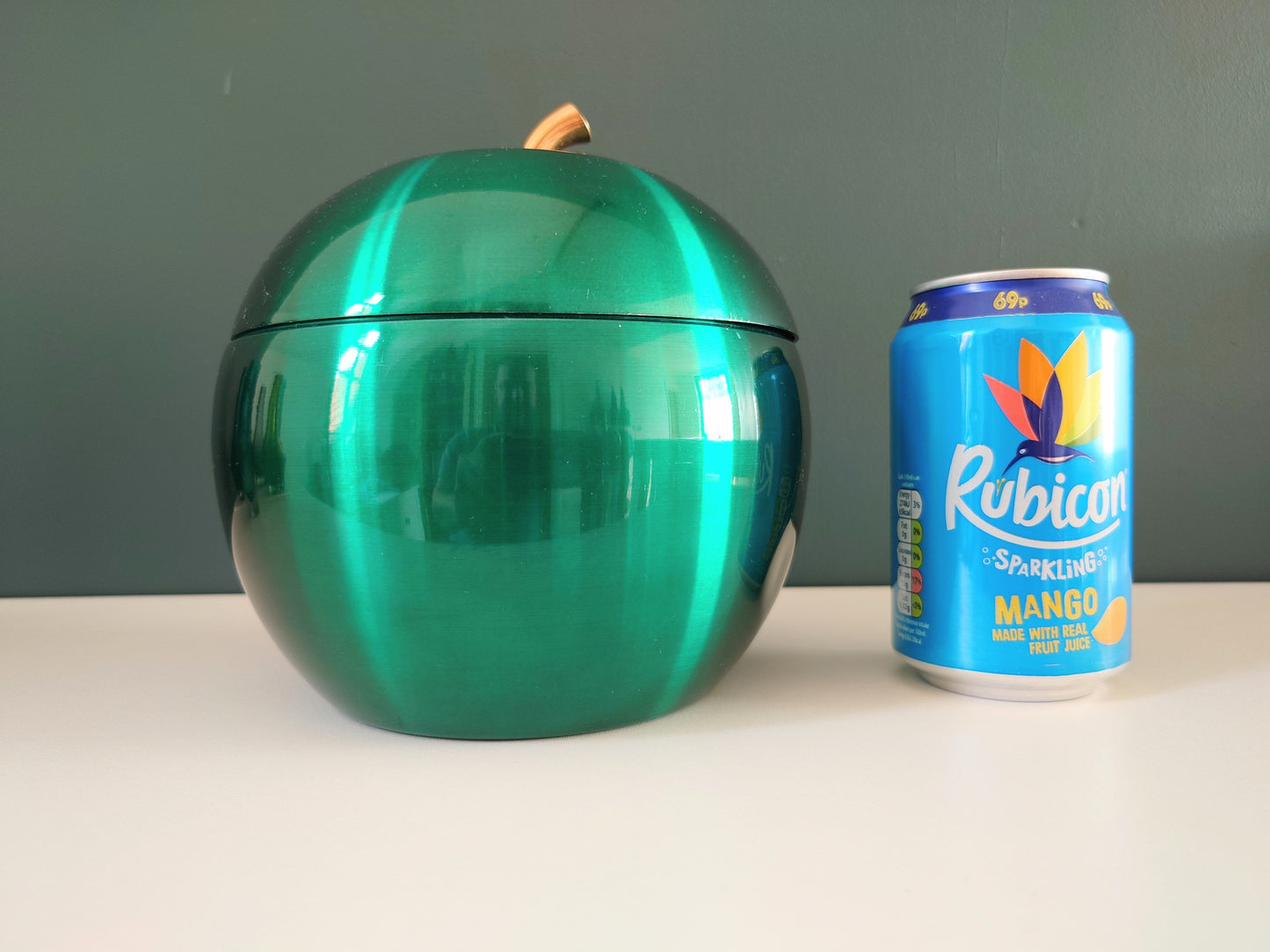Daydream Australia Green Apple Ice Bucket Kitsch 1960s Vintage Retro Barware Atomic Mens Fathers Gifts Presents