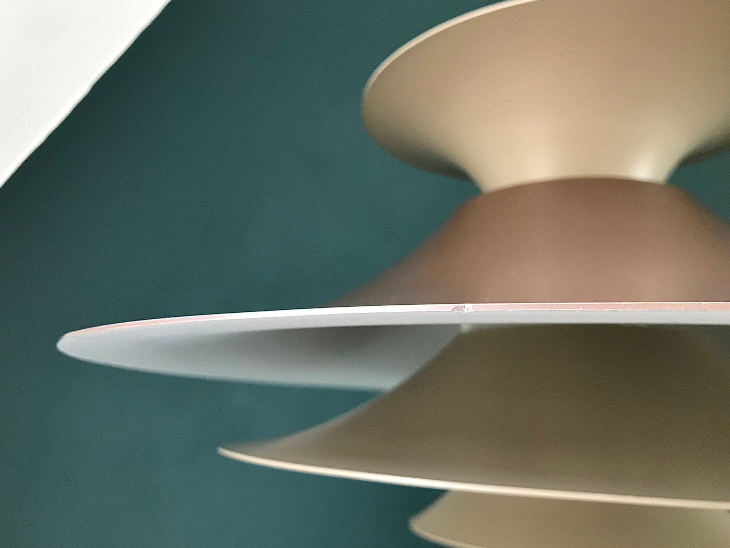 Fog & Morup Radius Danish Latte Brown PH5 Style 1970s Pendant Lamp