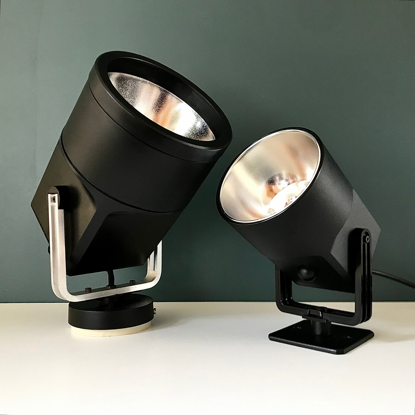 Louis Poulsen Danish Unispot Storebror Spotlight Wall Lamp Sconce Industrial 1970s Retro Table Light