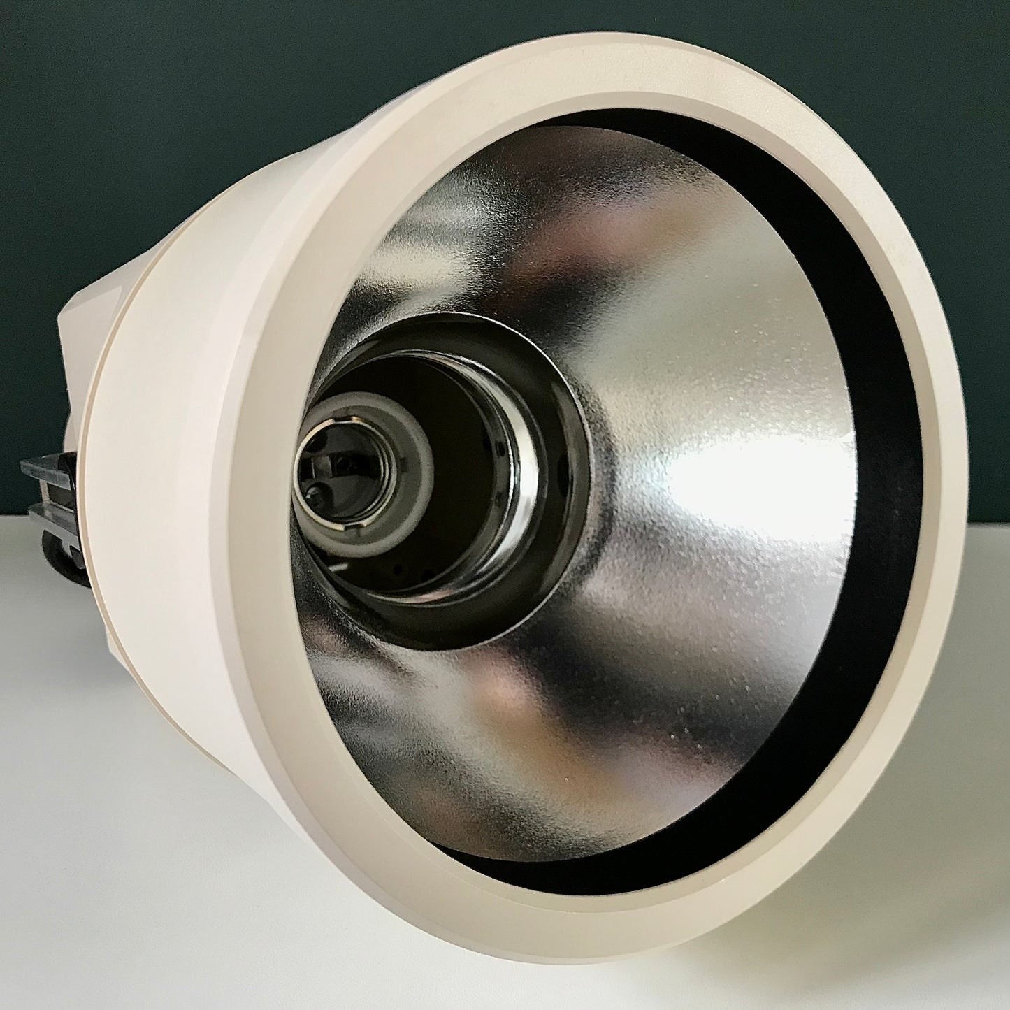 Louis Poulsen Danish White Unispot Storebror Spotlight Wall Lamp Sconce Industrial 1970s Retro Table Light