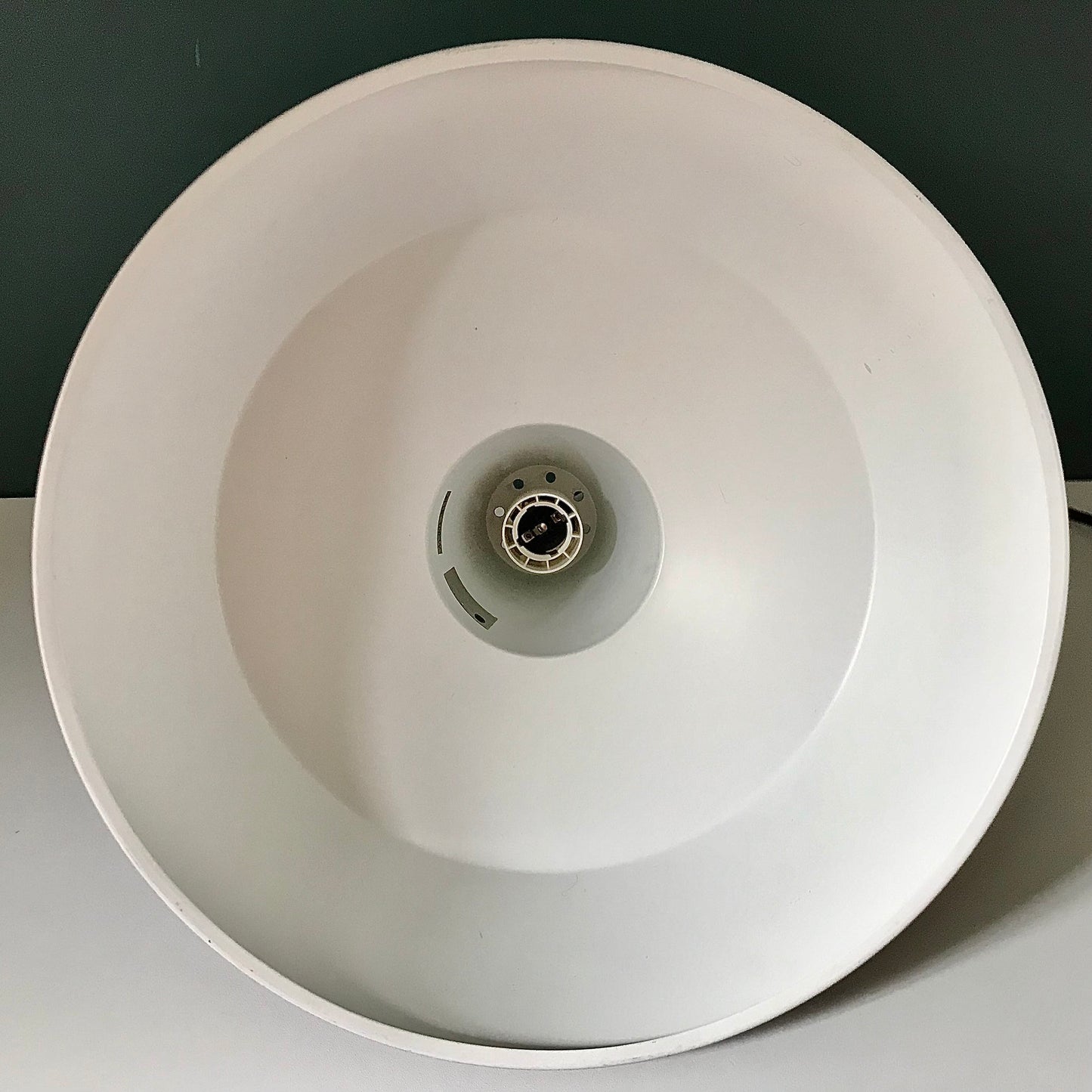 Vintage Danish Brown Pendant Workshop Ceiling Lamp Industrial Design