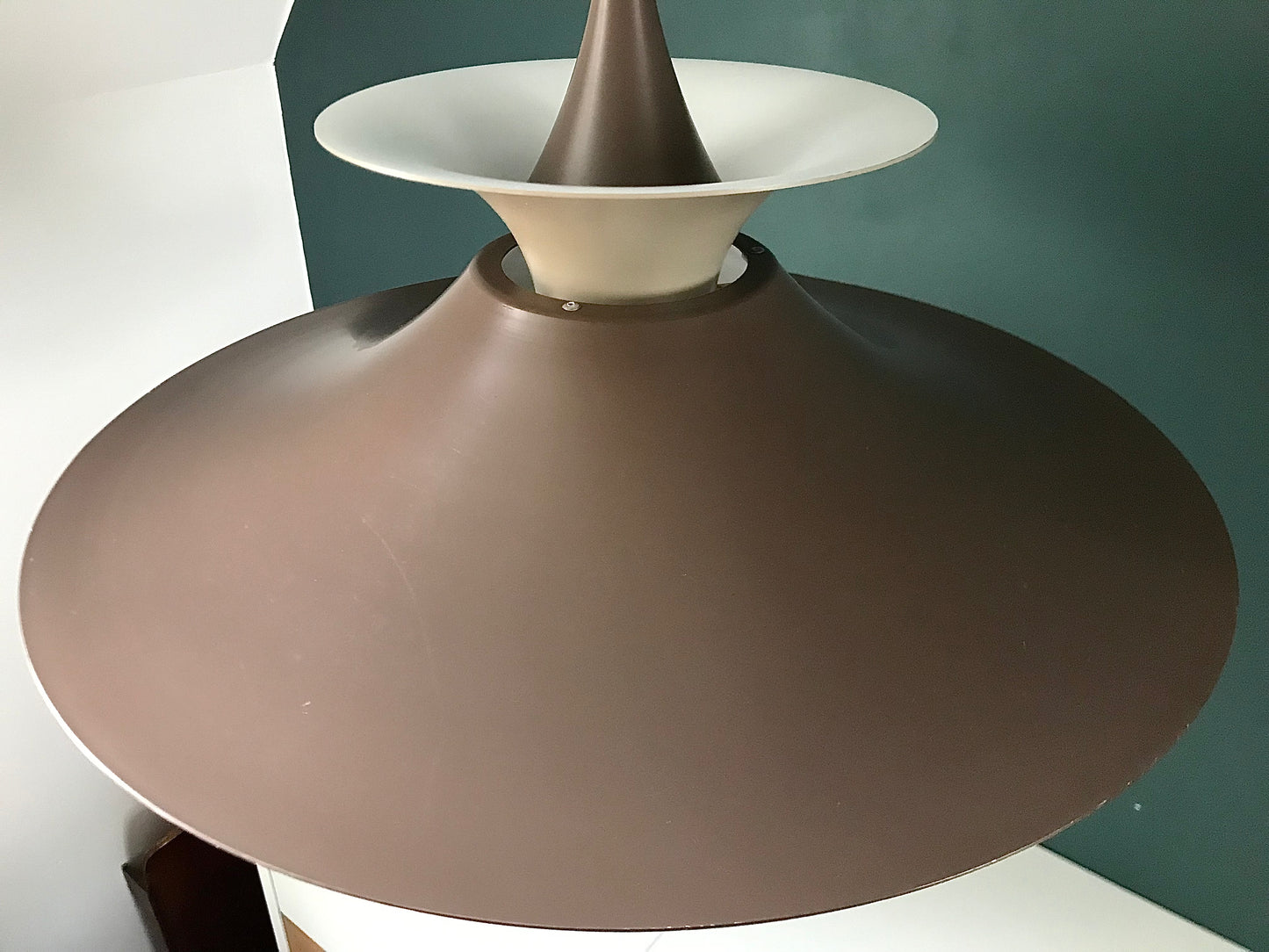 Fog & Morup Radius Danish Latte Brown PH5 Style 1970s Pendant Lamp