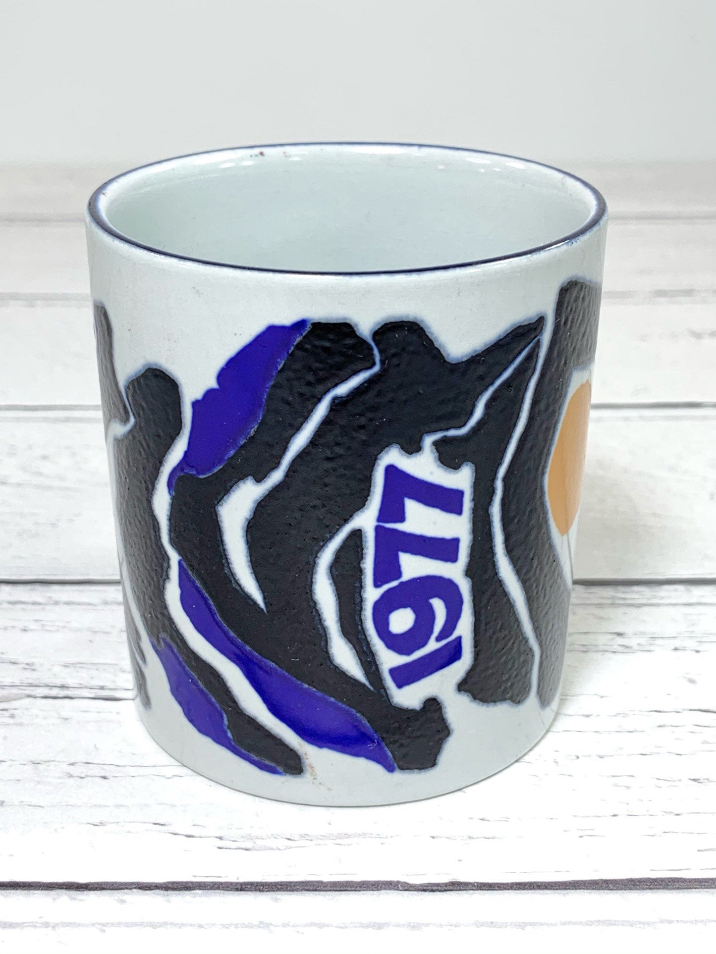 Royal Copenhagen Small 1977 Annual Mug Danish Gifts Presents Ceramic Pottery Vintage Retro