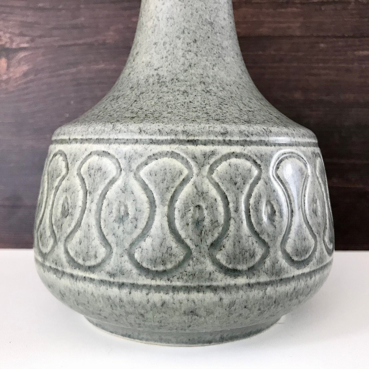 Soholm Pottery Denim Grey Danish Ceramic Table Lamp Light 2113