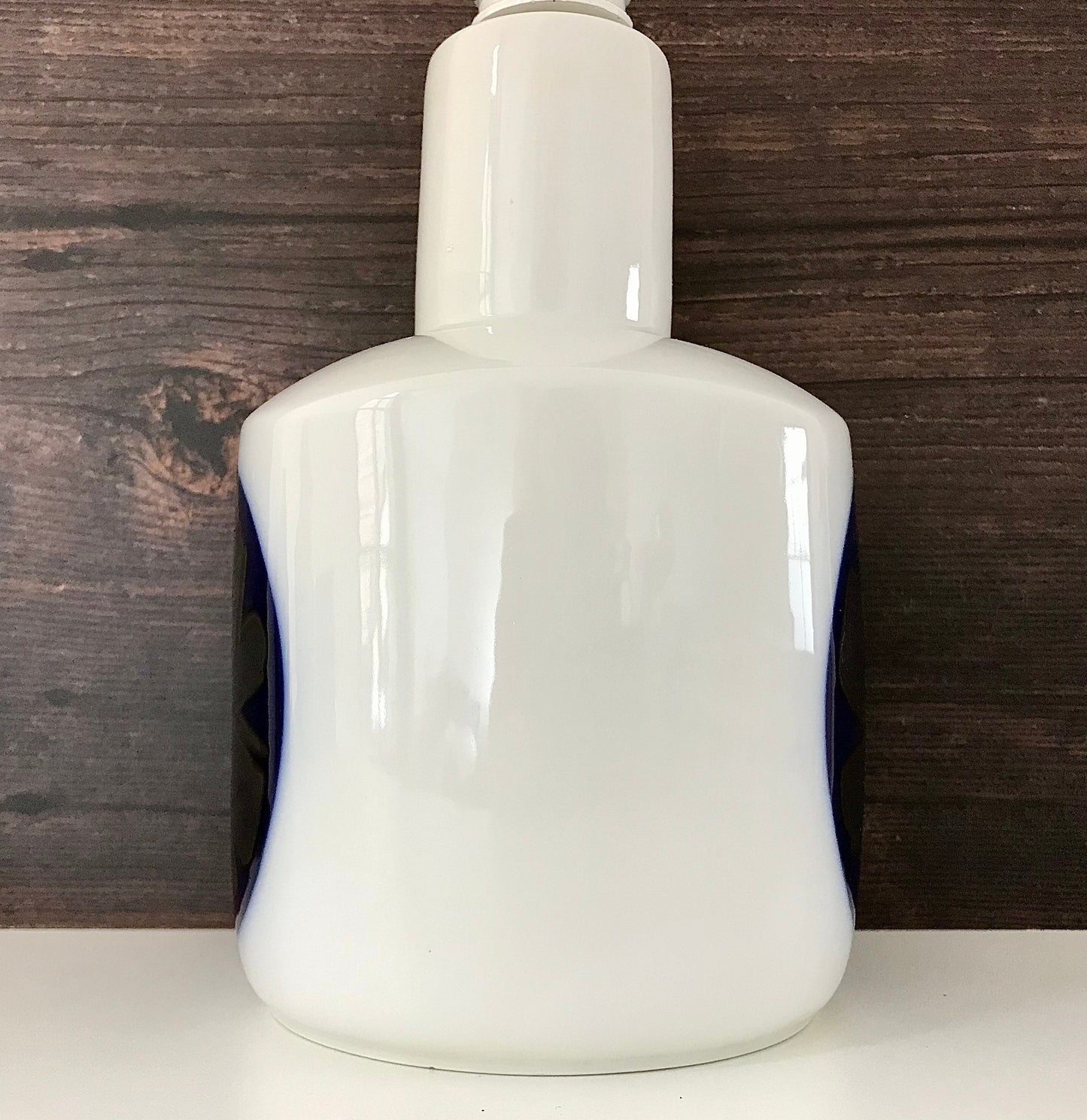 Bing & Grondahl Copenhagen Danish Table Lamp Porcelain Vintage Scandinavian Lighting