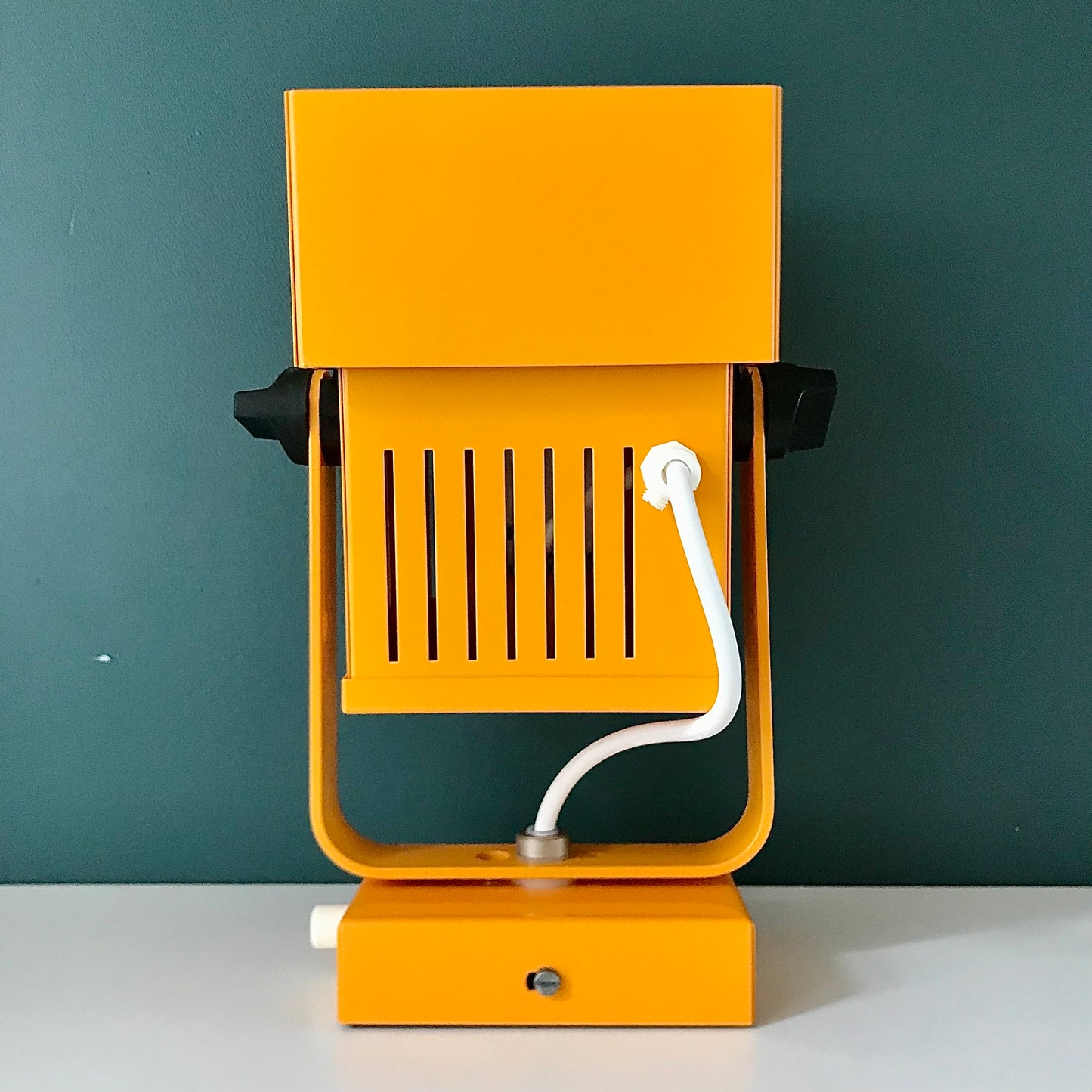 Vintage Danish Finnerup Yellow Spot Light Ceiling Wall Lamp Sconce Industrial
