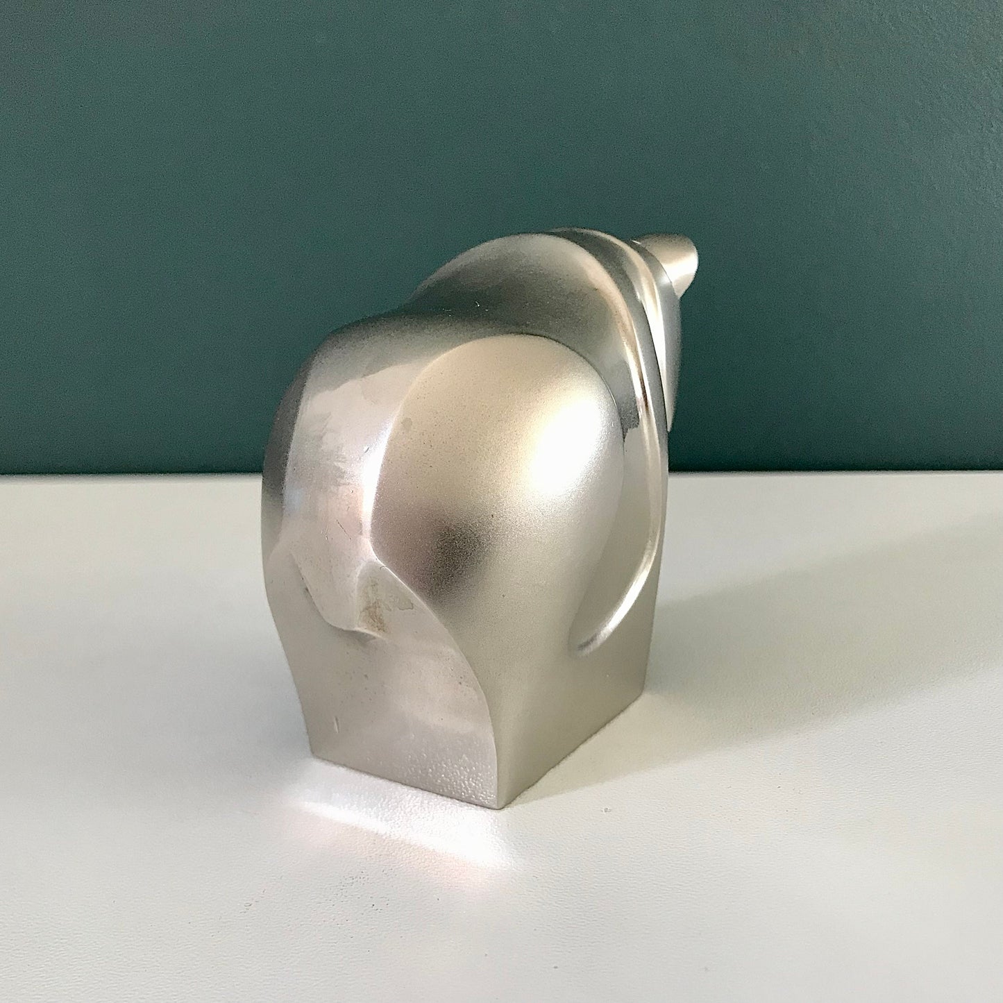 Dansk Designs Boxed Silver Panda Bear Paperweight Vintage Danish Animal Lovers Gifts Present