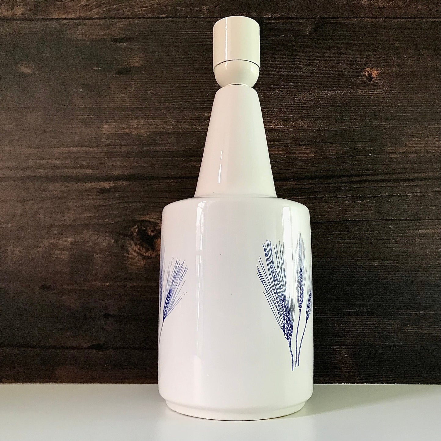 Soholm White Danish Ceramic Table Lamp Scandinavian 1203-2