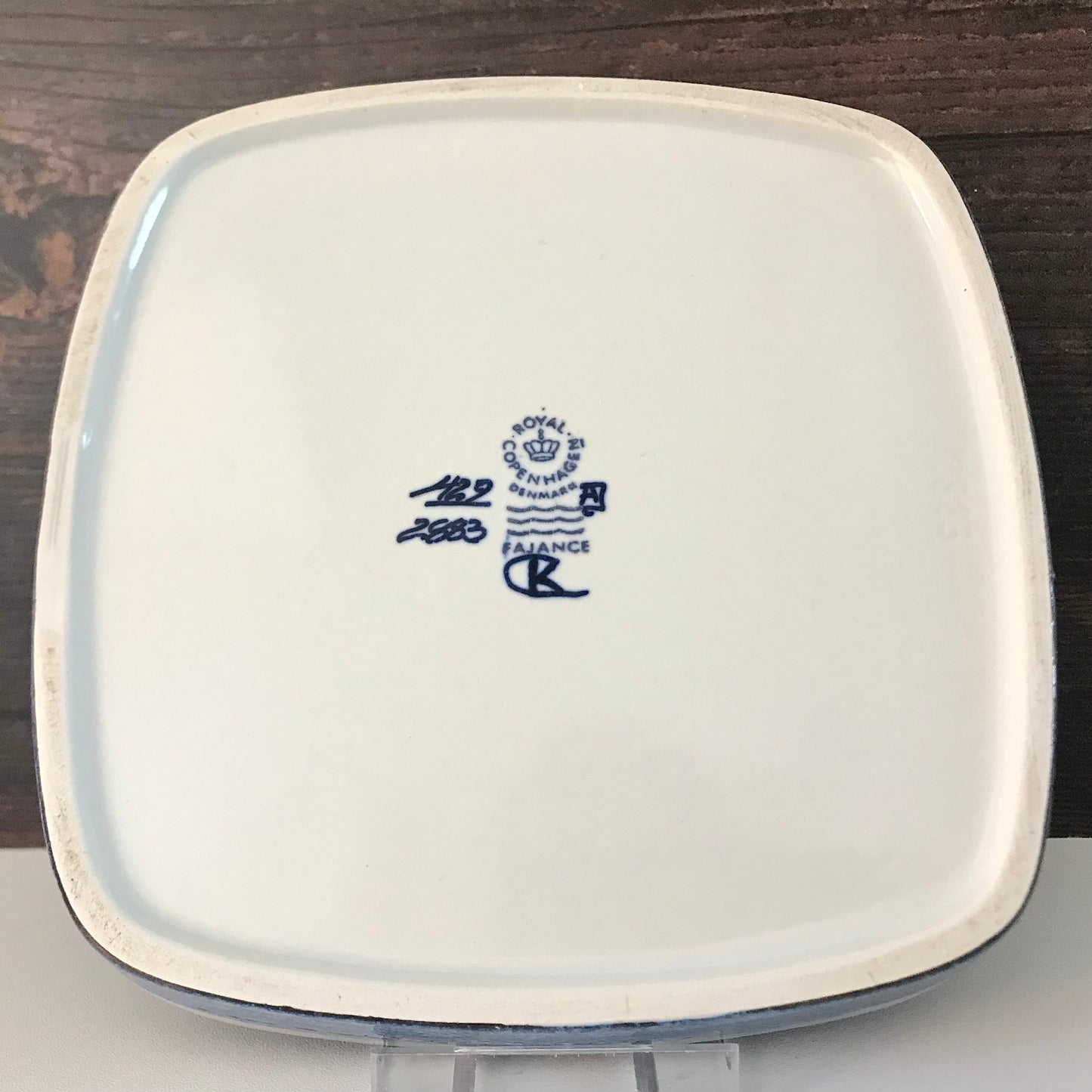 Royal Copenhagen Baca Blue Danish Dish Scandi Vintage Ceramics Pottery R